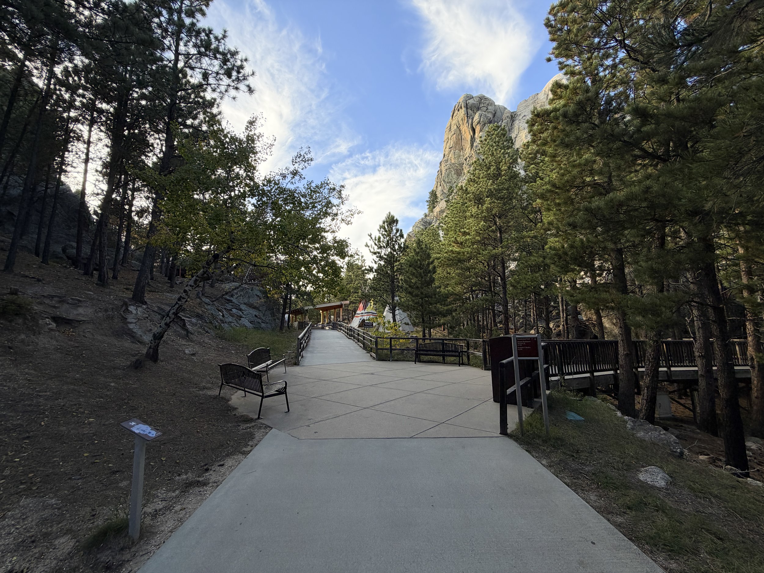 Presidential Trail Mount Rushmore National Memorial Black Hills South Dakota