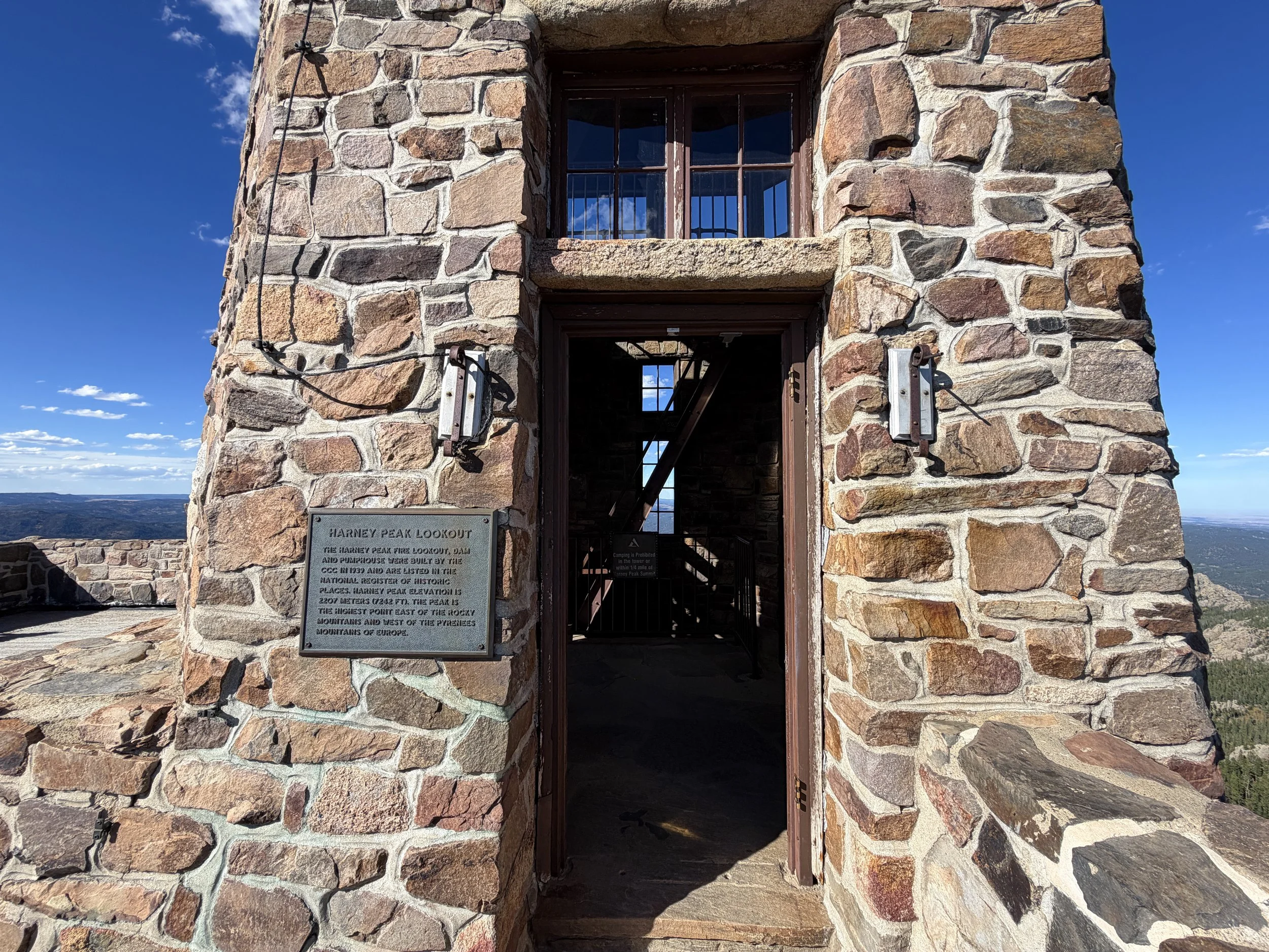 Harney Peak Lookout Black Elk Peak Black Hills South Dakota