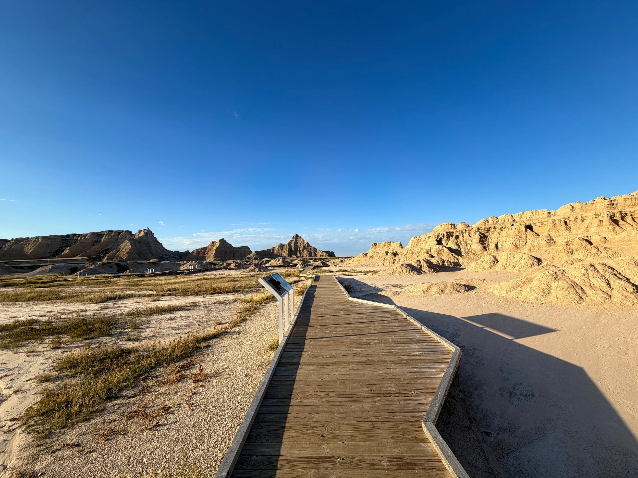 Fossil Exhibit Trail Badlands National Park South Dakota