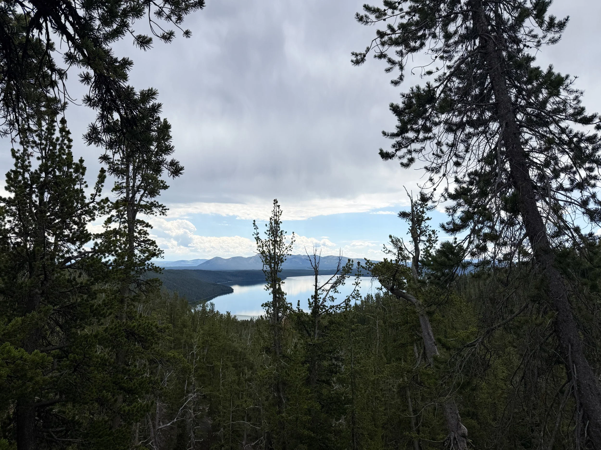 Shoshone Lake Divide Trail Yellowstone National Park Wyoming