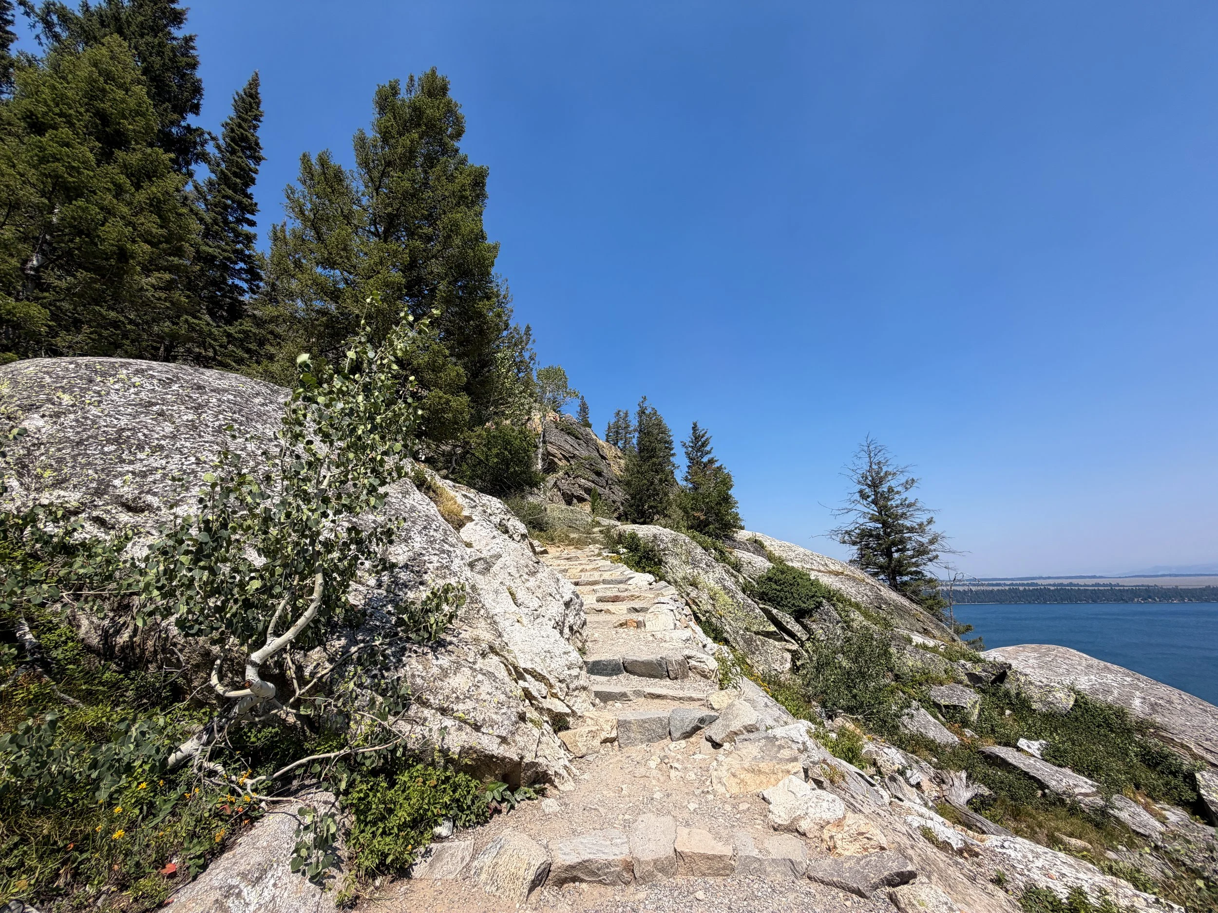 Inspiration Point Hike Grand Teton National Park Wyoming