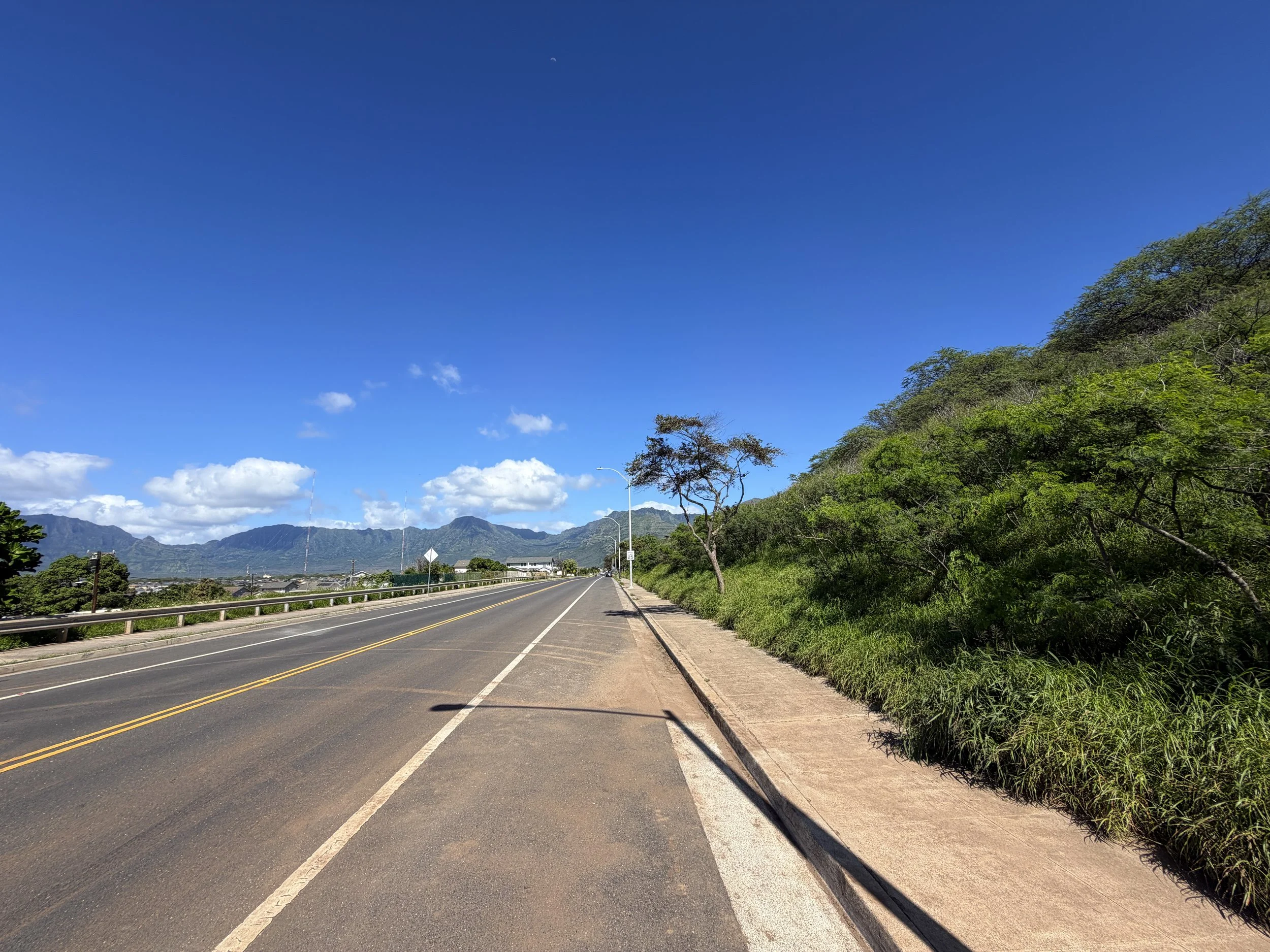 Pink Pillbox Trailhead Parking Oahu Hawaii