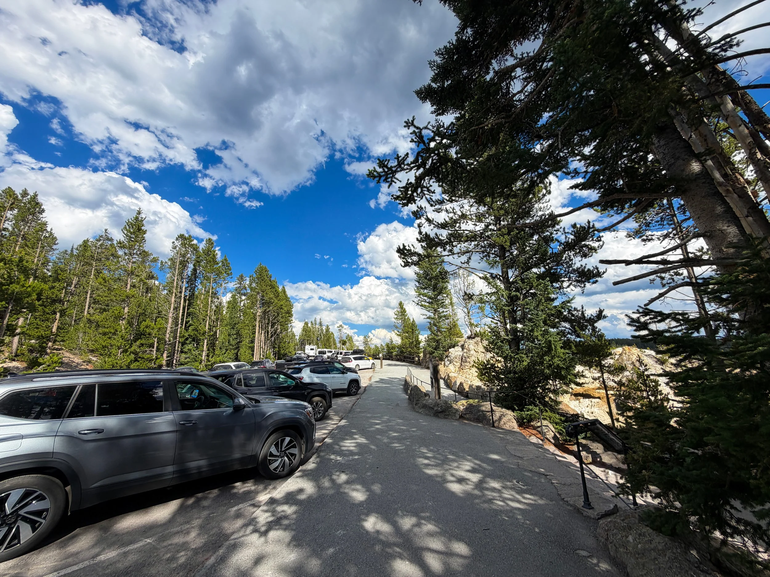 Lookout Point Trailhead Yellowstone National Park Wyoming