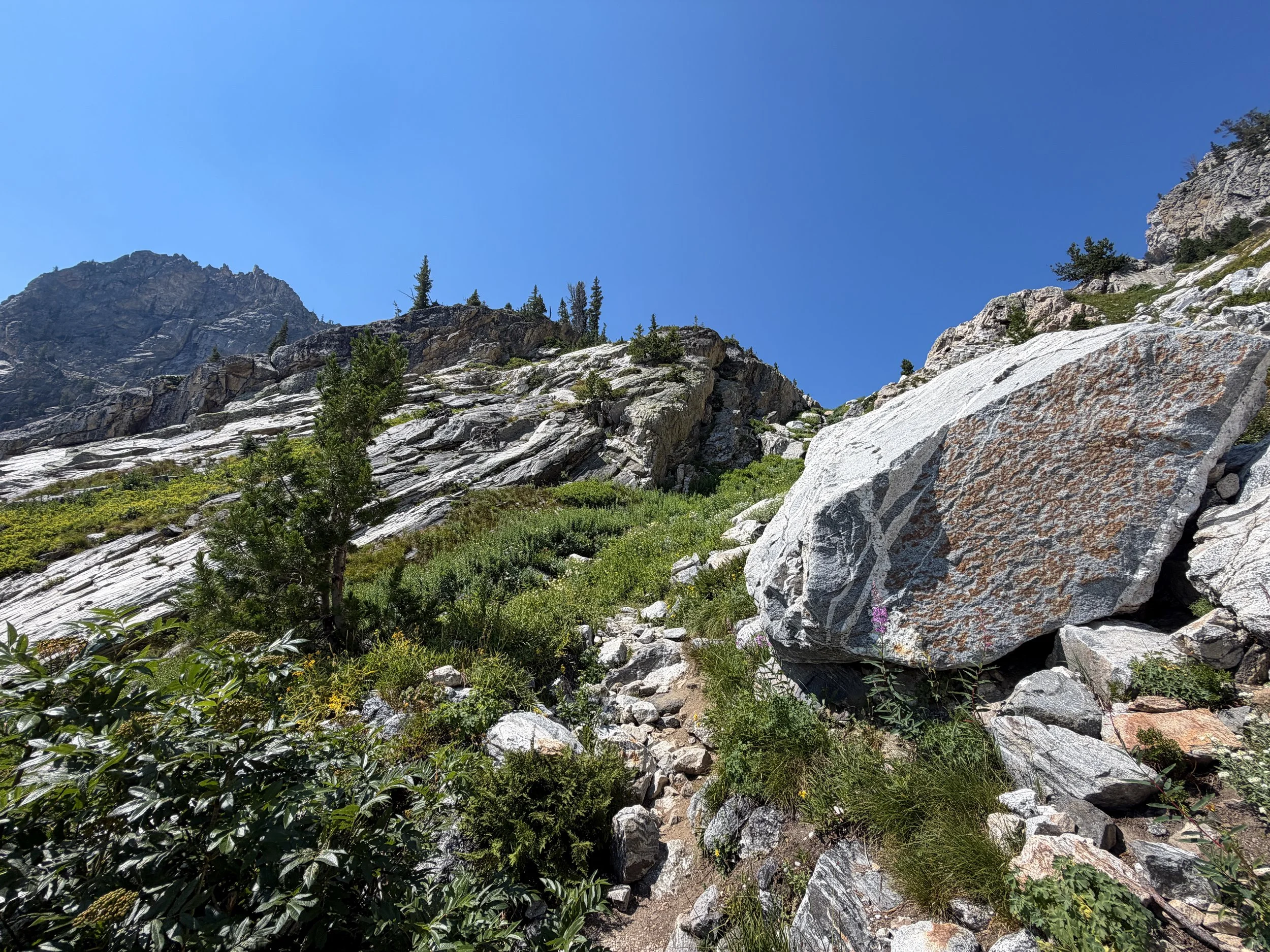 Lake of the Crags Trail Grand Teton National Park Wyoming