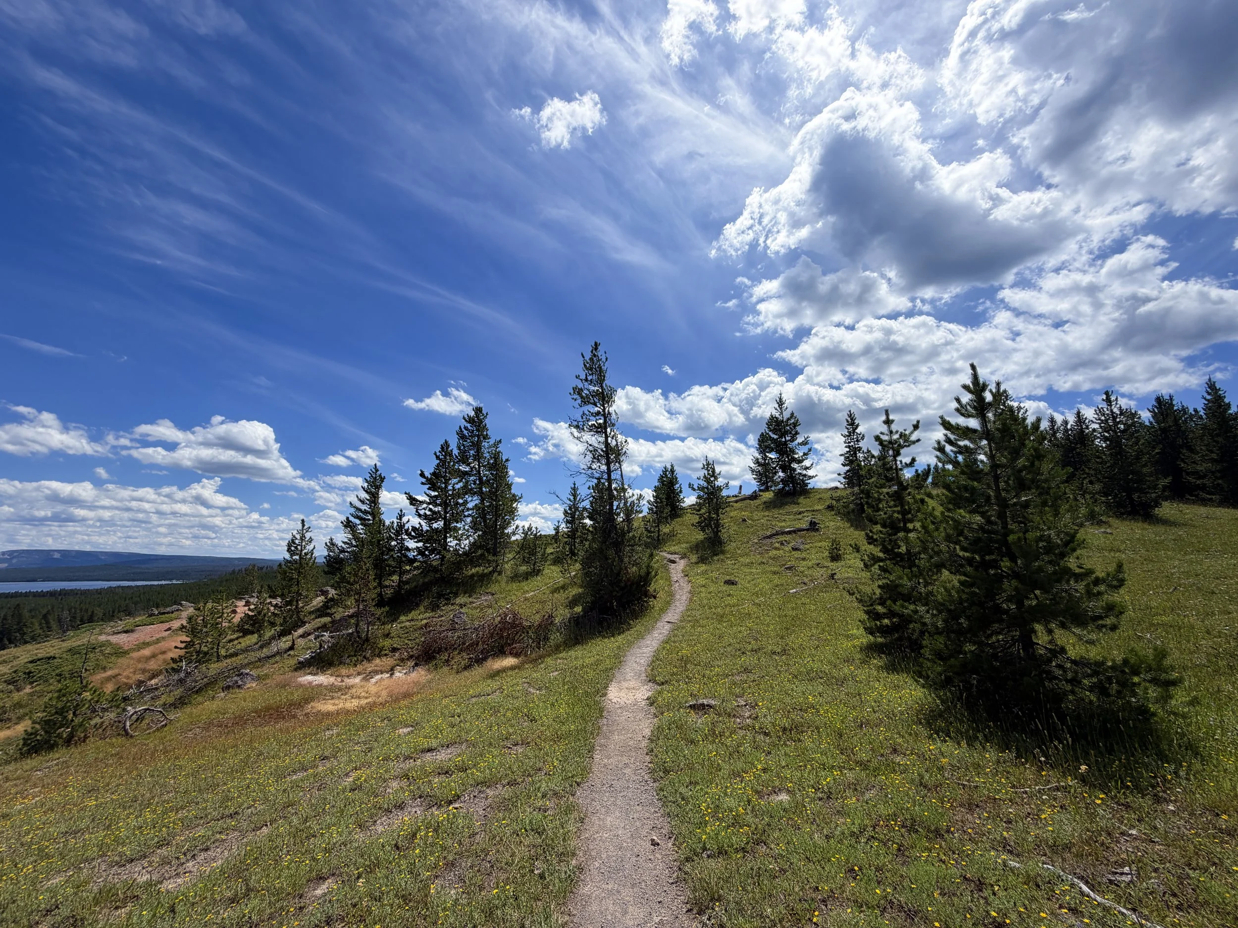 West Thumb Overlook Loop Trail Yellowstone National Park Wyoming