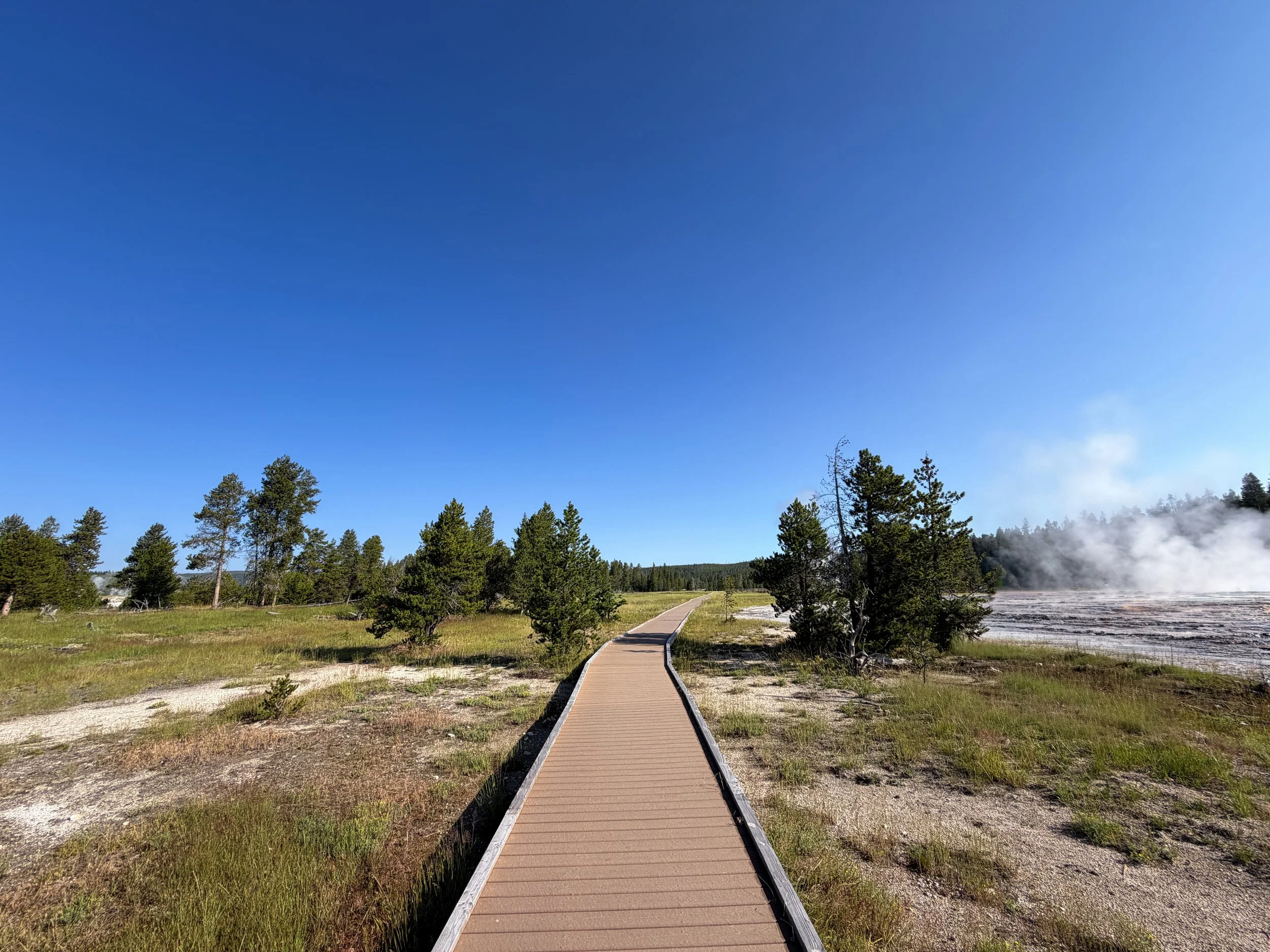 Upper Geyser Basin Hike Yellowstone National Park Wyoming