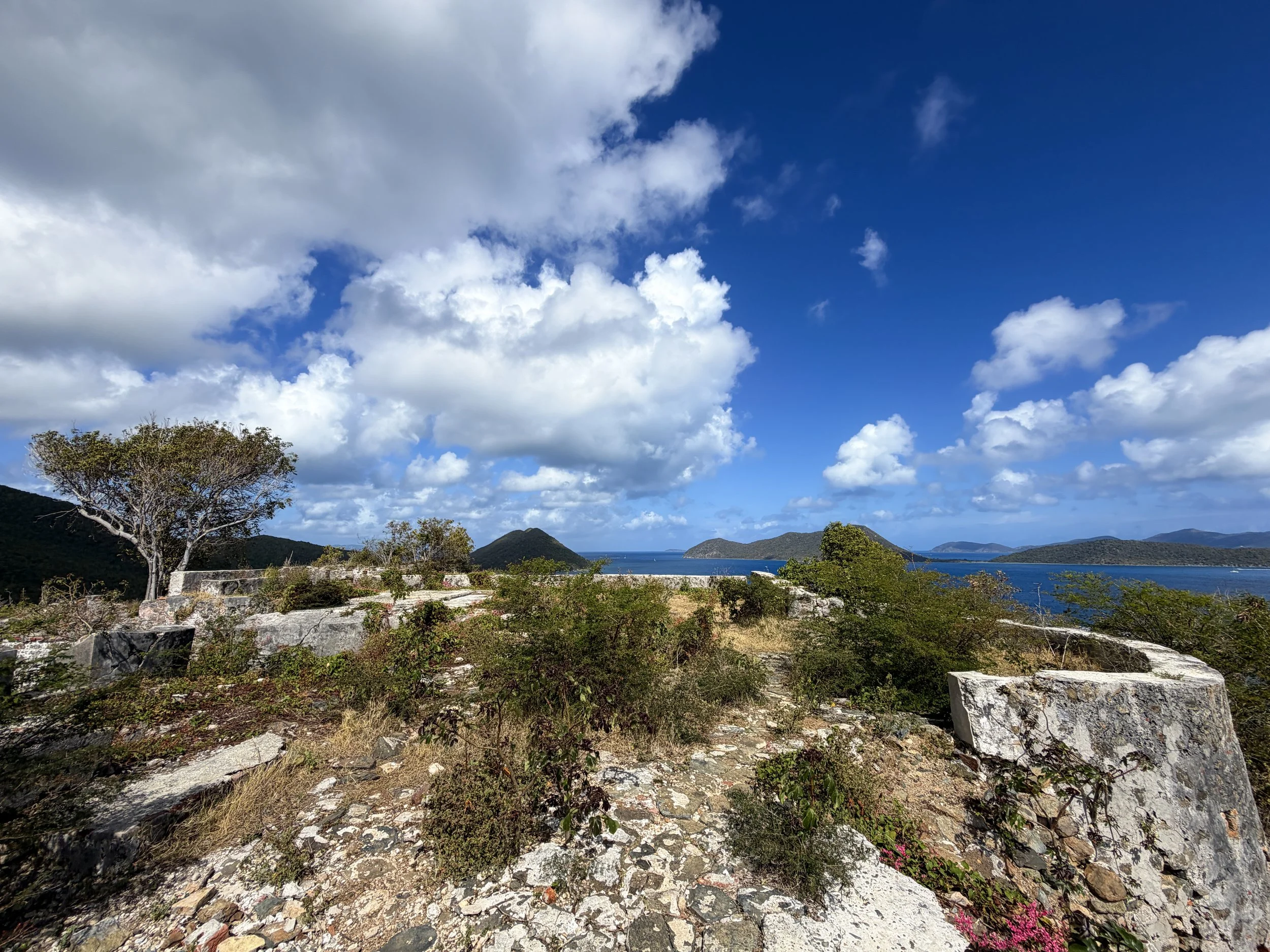 Windy Hill Ruins Johnny Horn Trail Virgin Islands National Park