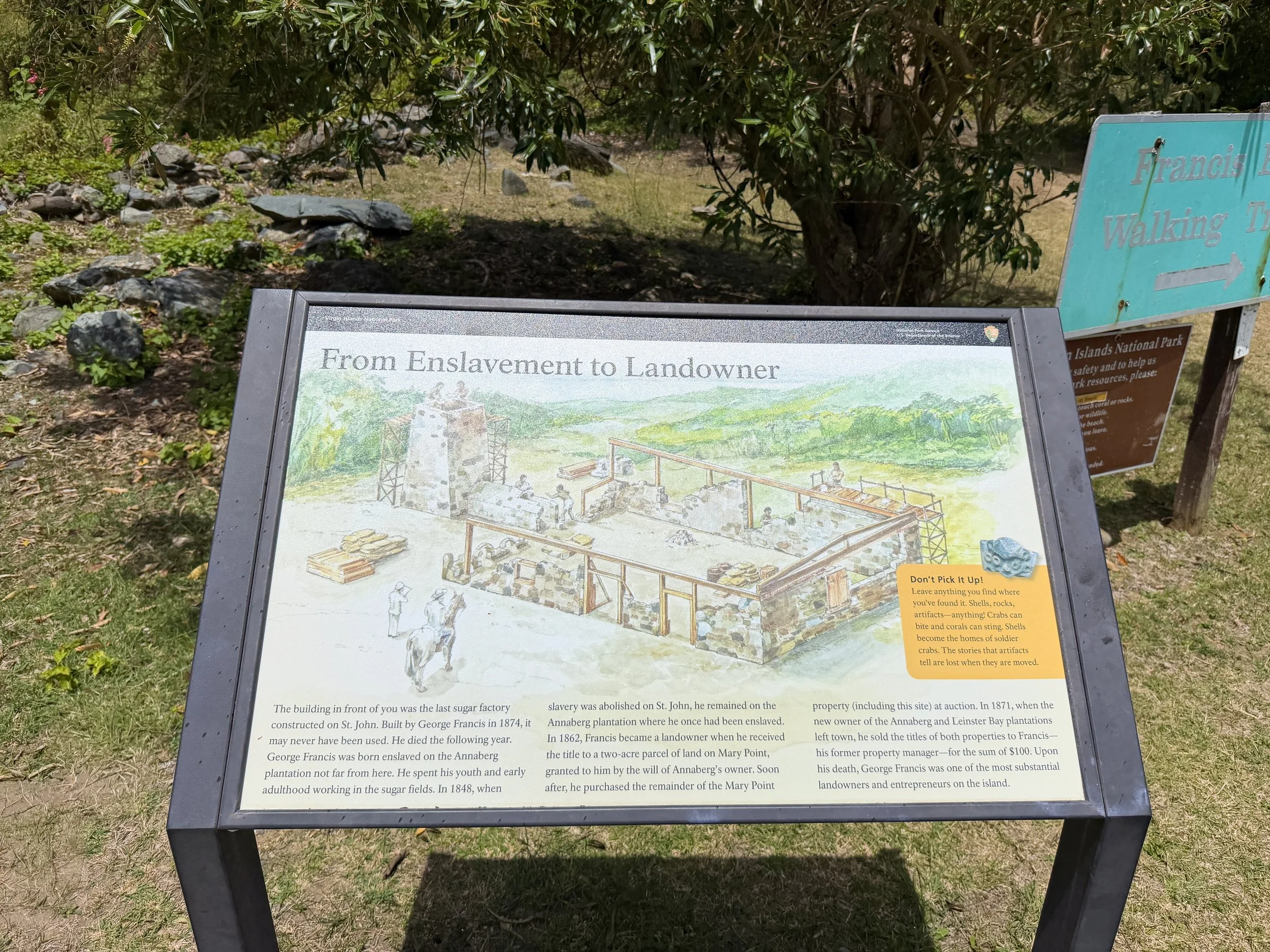 Francis Bay Trailhead Virgin Islands National Park