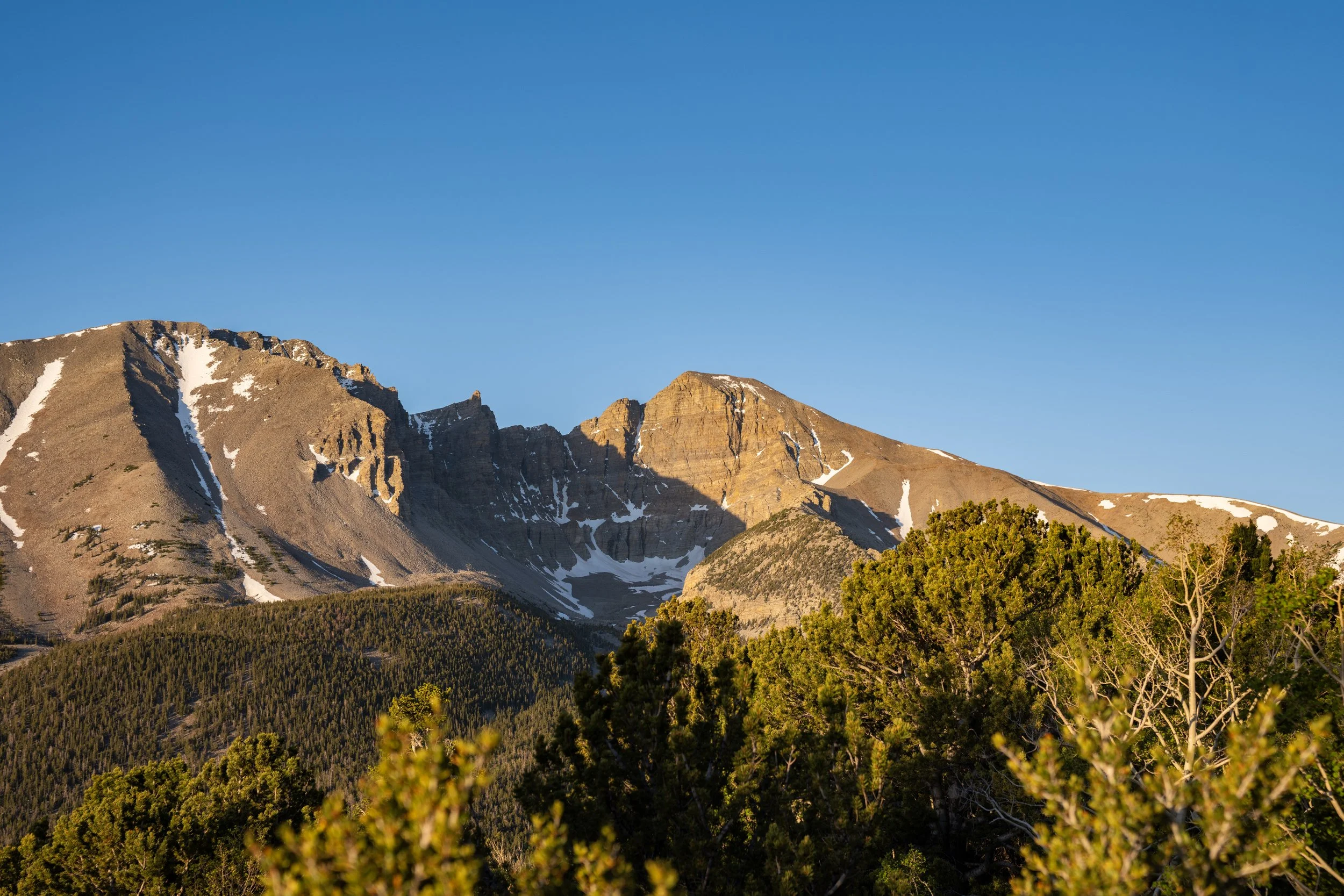 Wheeler Peak Overlook Sunrise Great Basin National Park