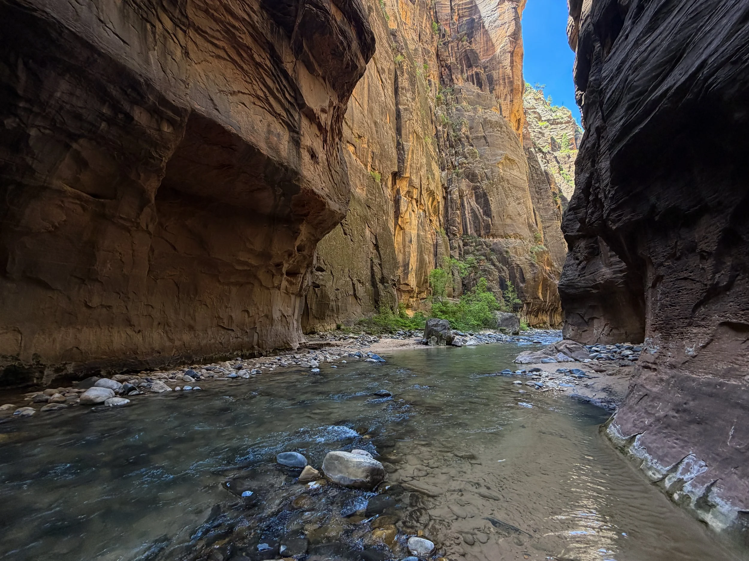 The Narrows Bottom-Up Hike to Big Springs Zion National Park Utah