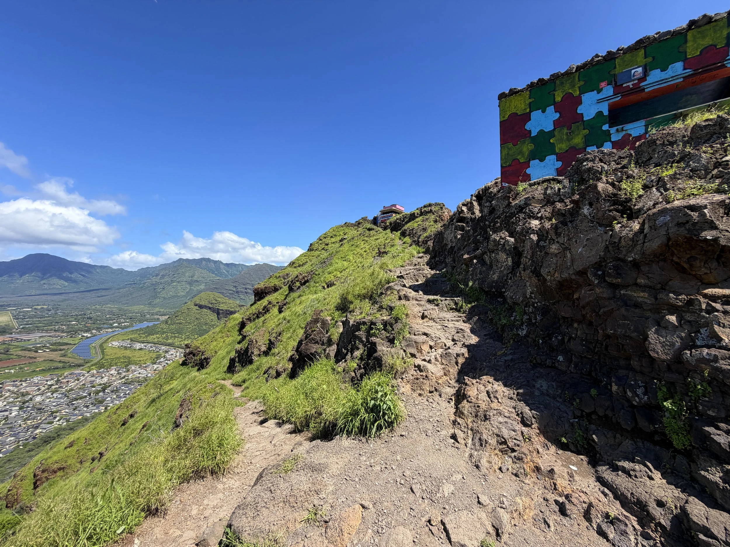 Puu O Hulu Trail Pillboxes Oahu Hawaii