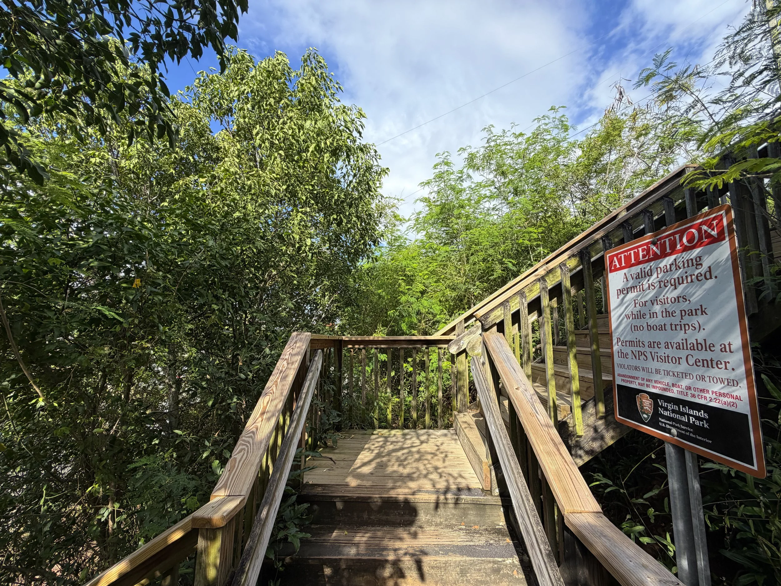 Lind Point Trail Virgin Islands National Park