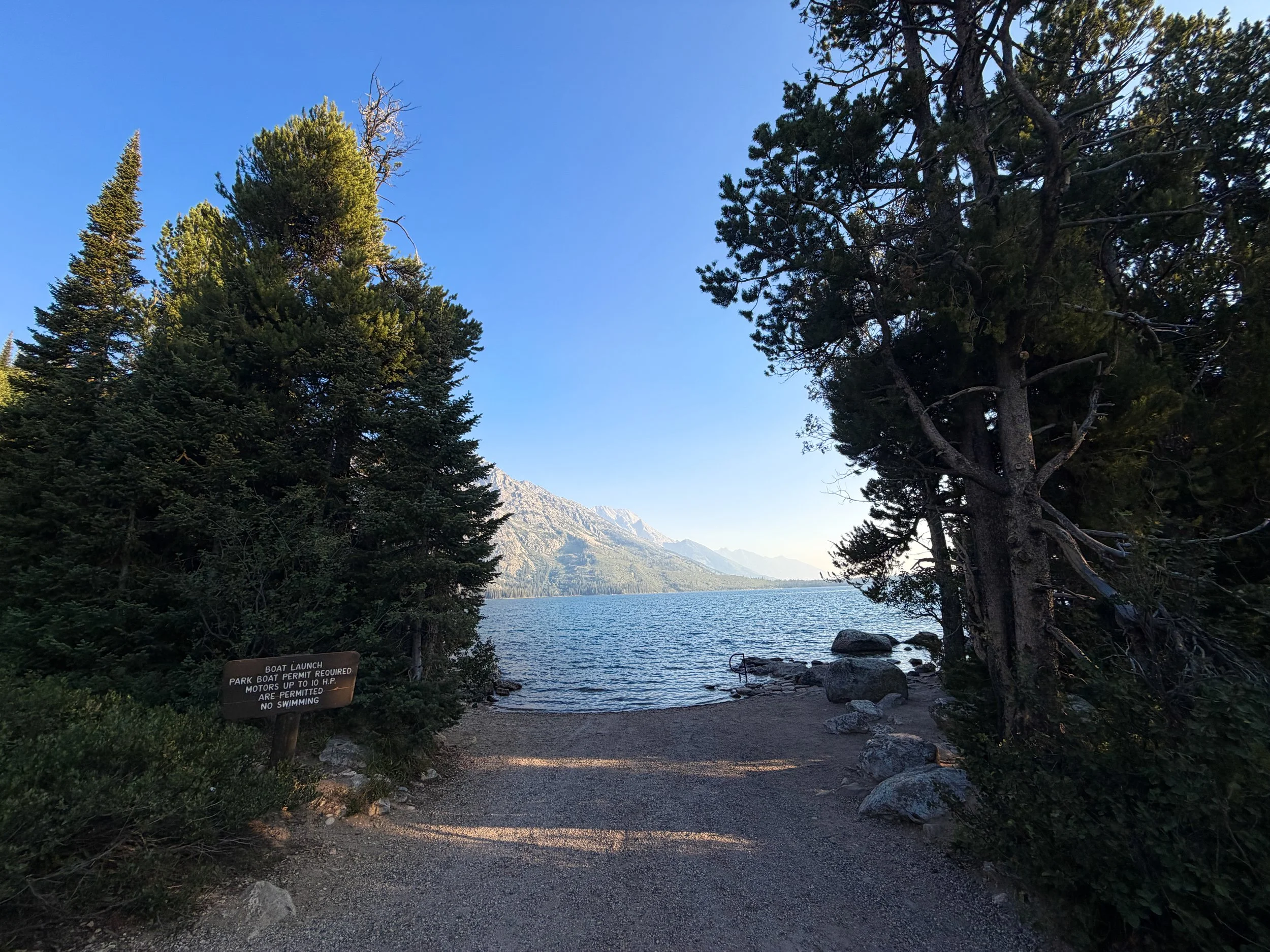 Hidden Falls Trail via Jenny Lake Grand Teton National Park Wyoming