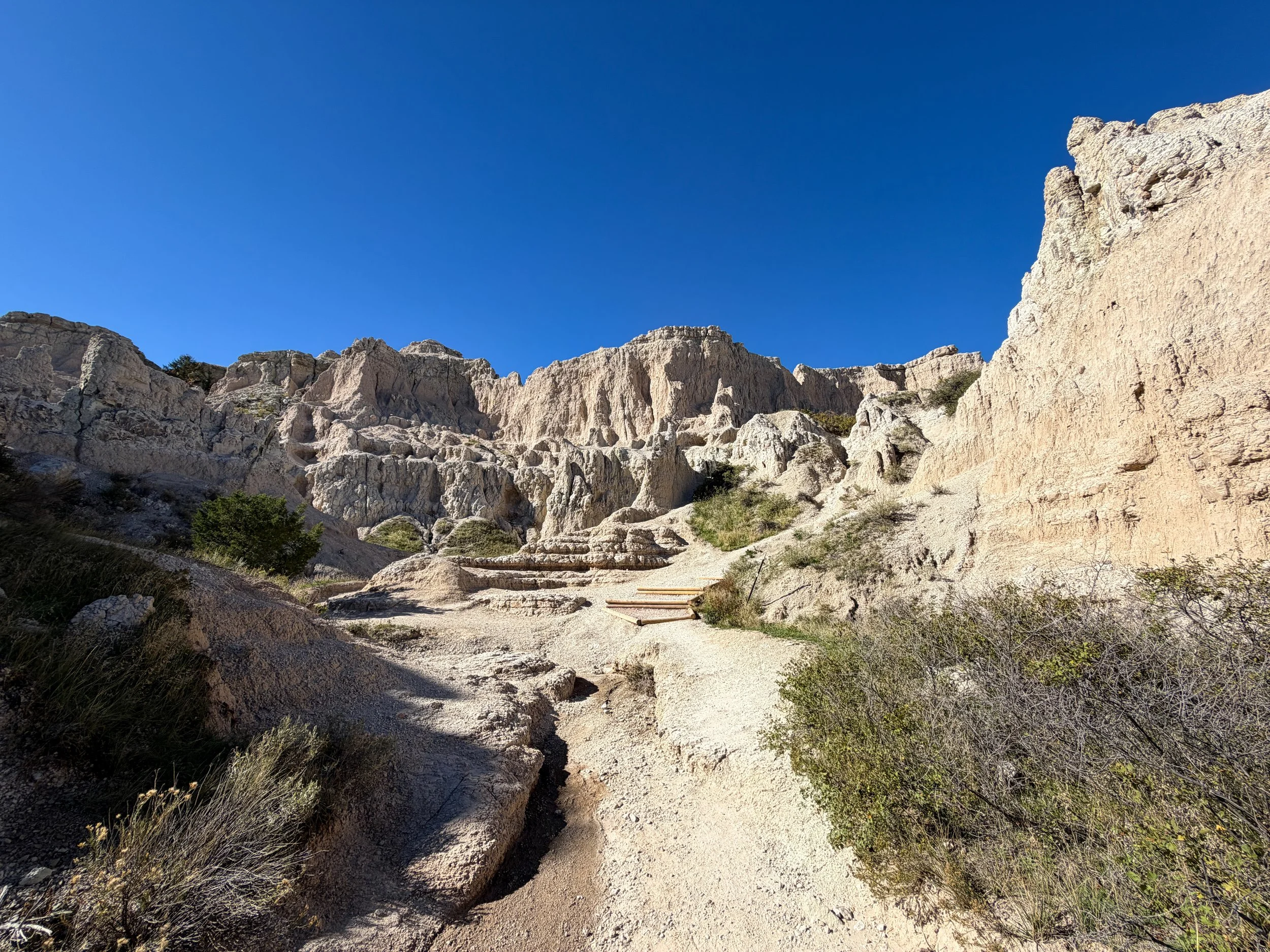 Notch Hike Badlands National Park South Dakota