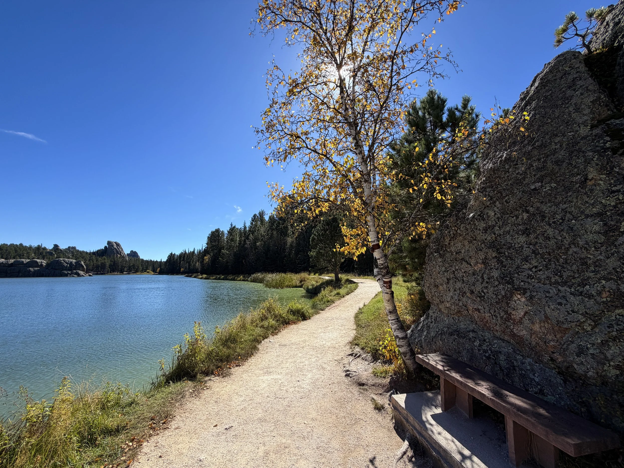 Sylvan Lake Loop to Sunday Gulch Trail Custer State Park Black Hills South Dakota