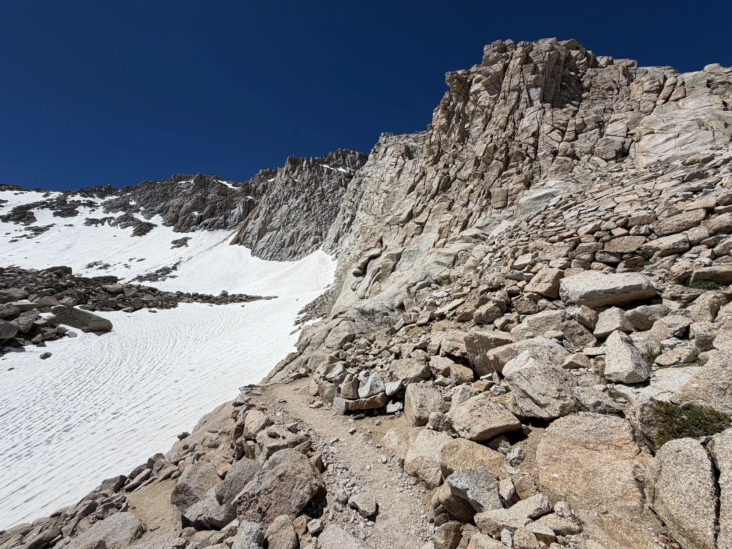 Mount Whitney Trail Switchbacks Lone Pine California
