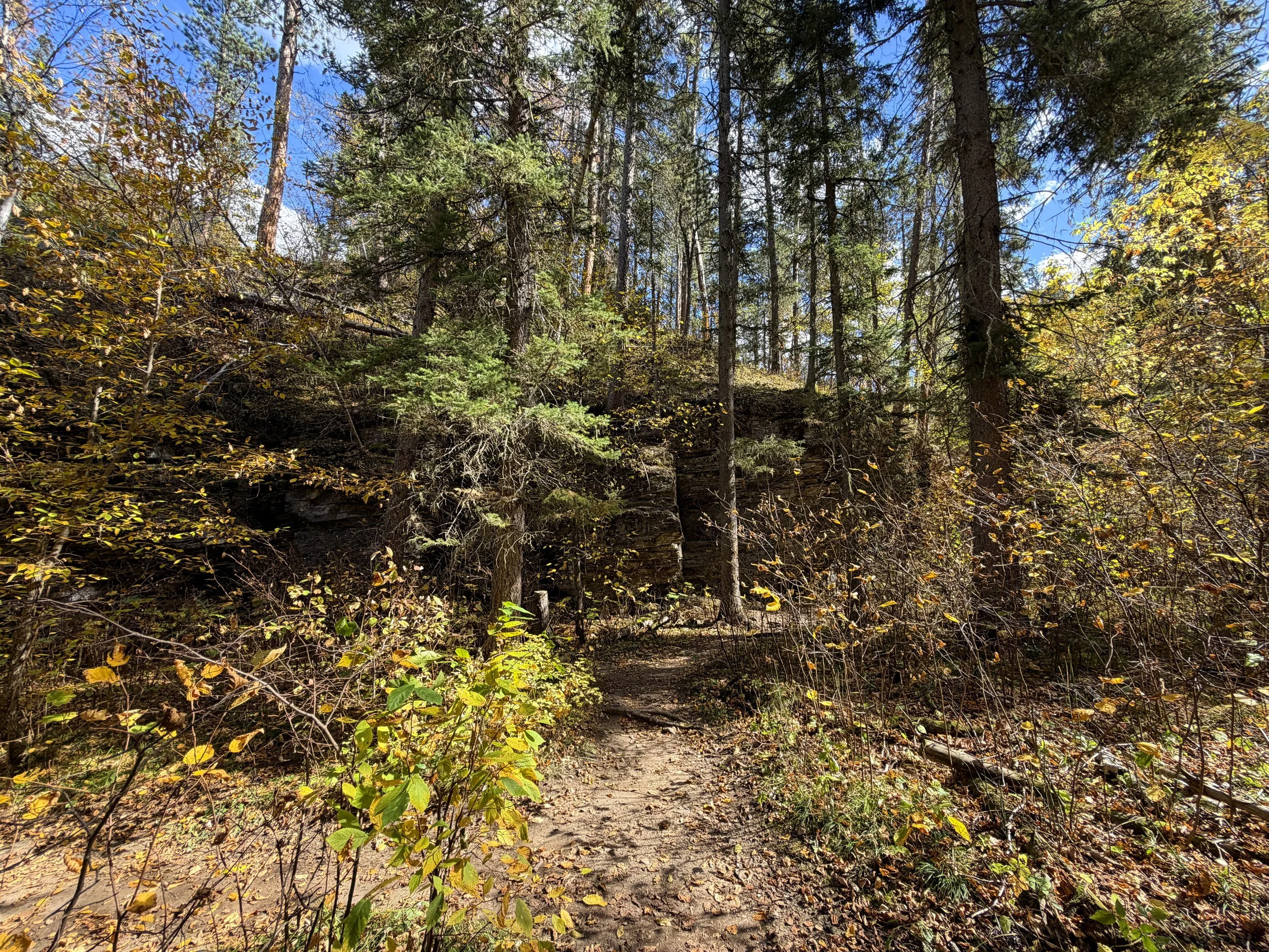 Devils Bathtub Trail Spearfish Canyon Black Hills South Dakota