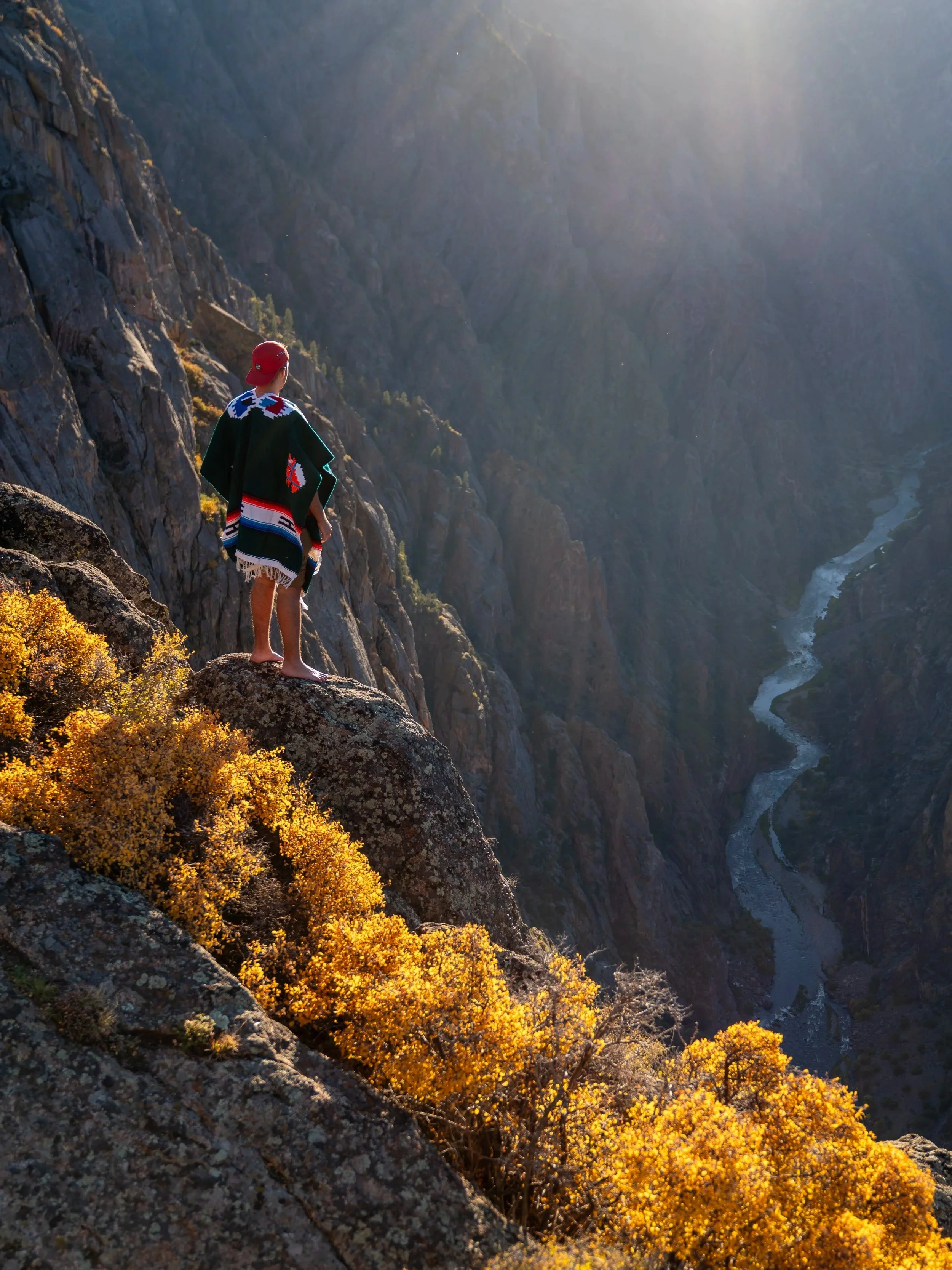 Cedar Point Sunset Black Canyon of the Gunnison National Park