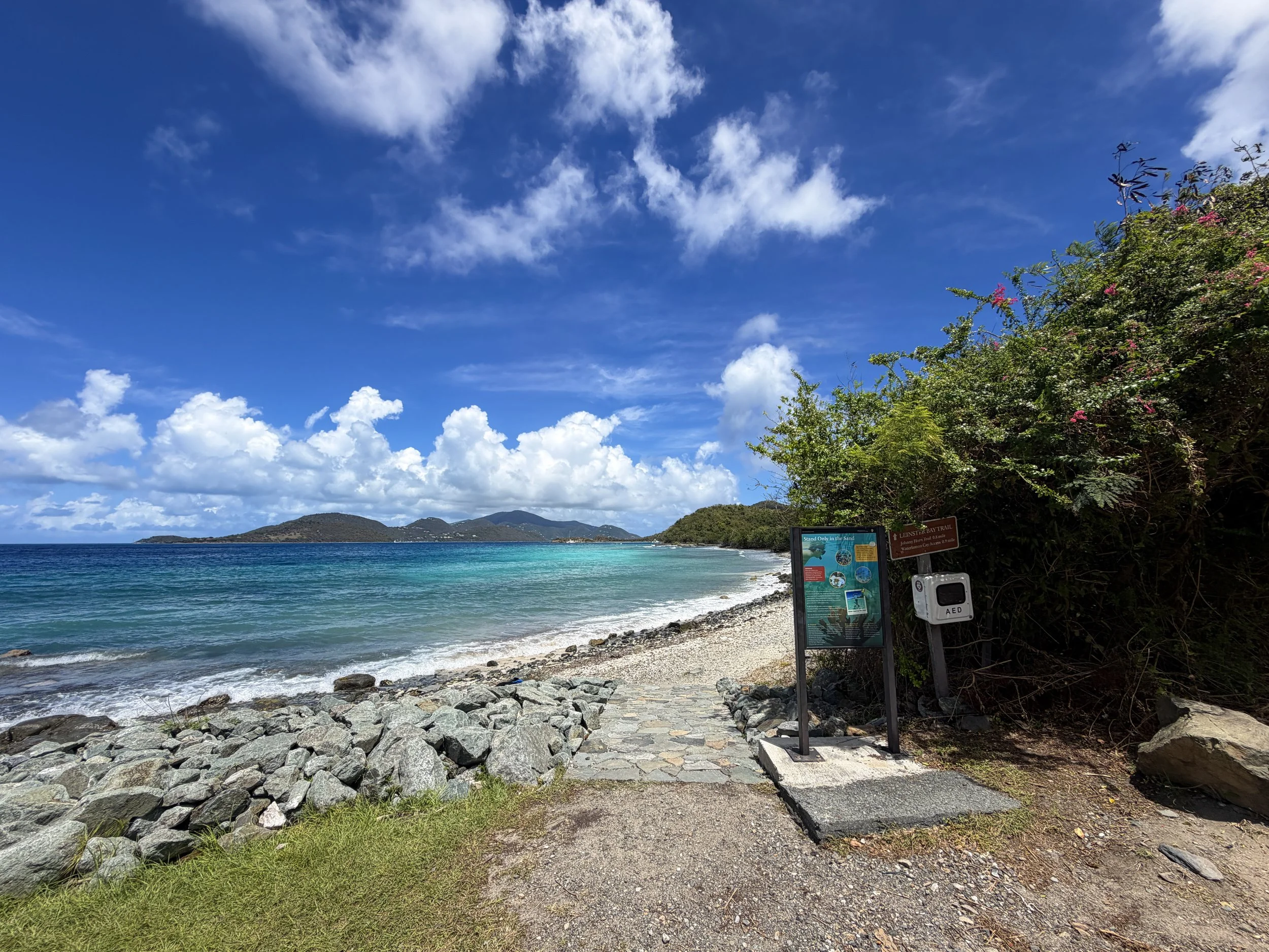 Leinster Bay Trailhead Virgin Islands National Park