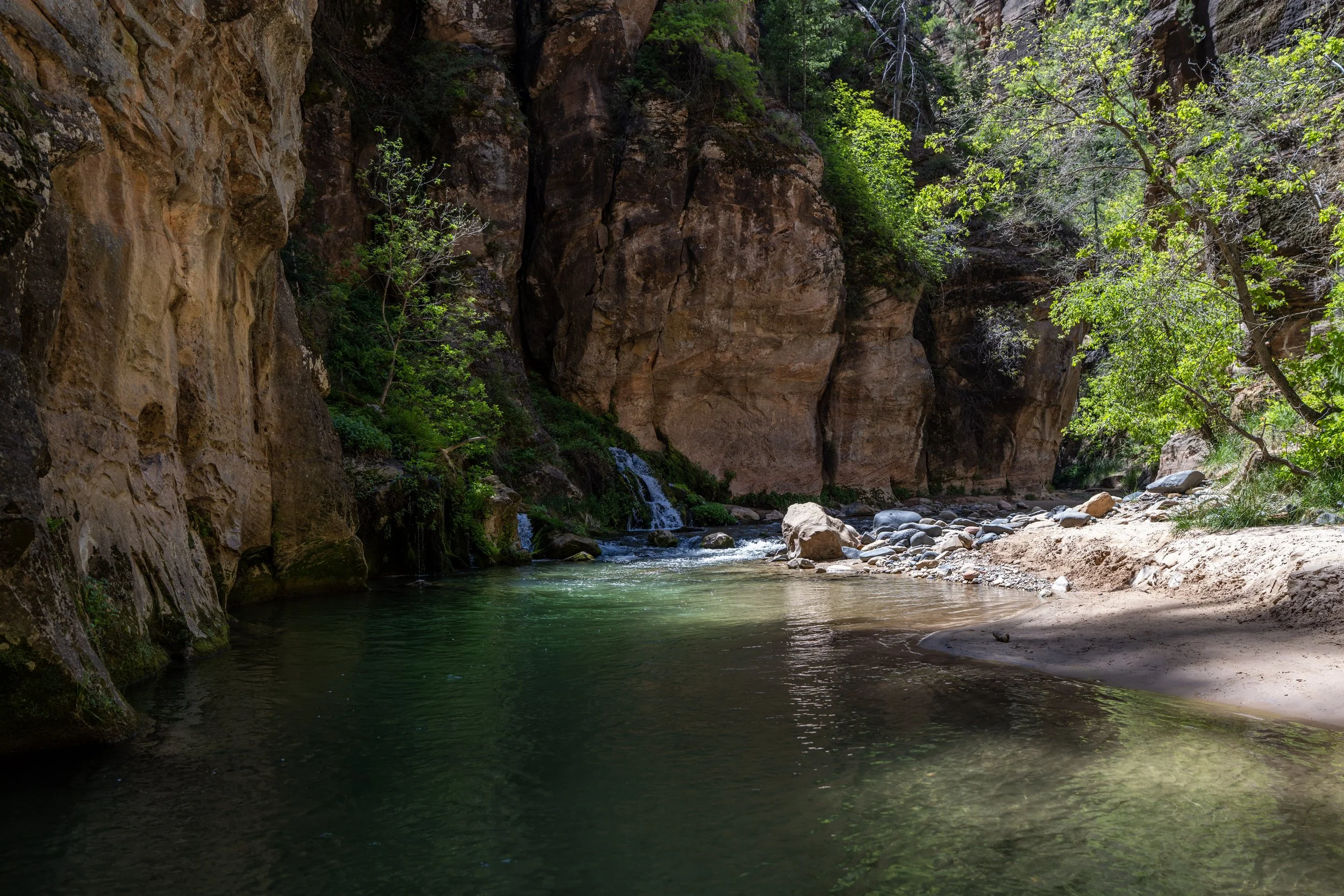 Narrows Big Springs Zion National Park Utah