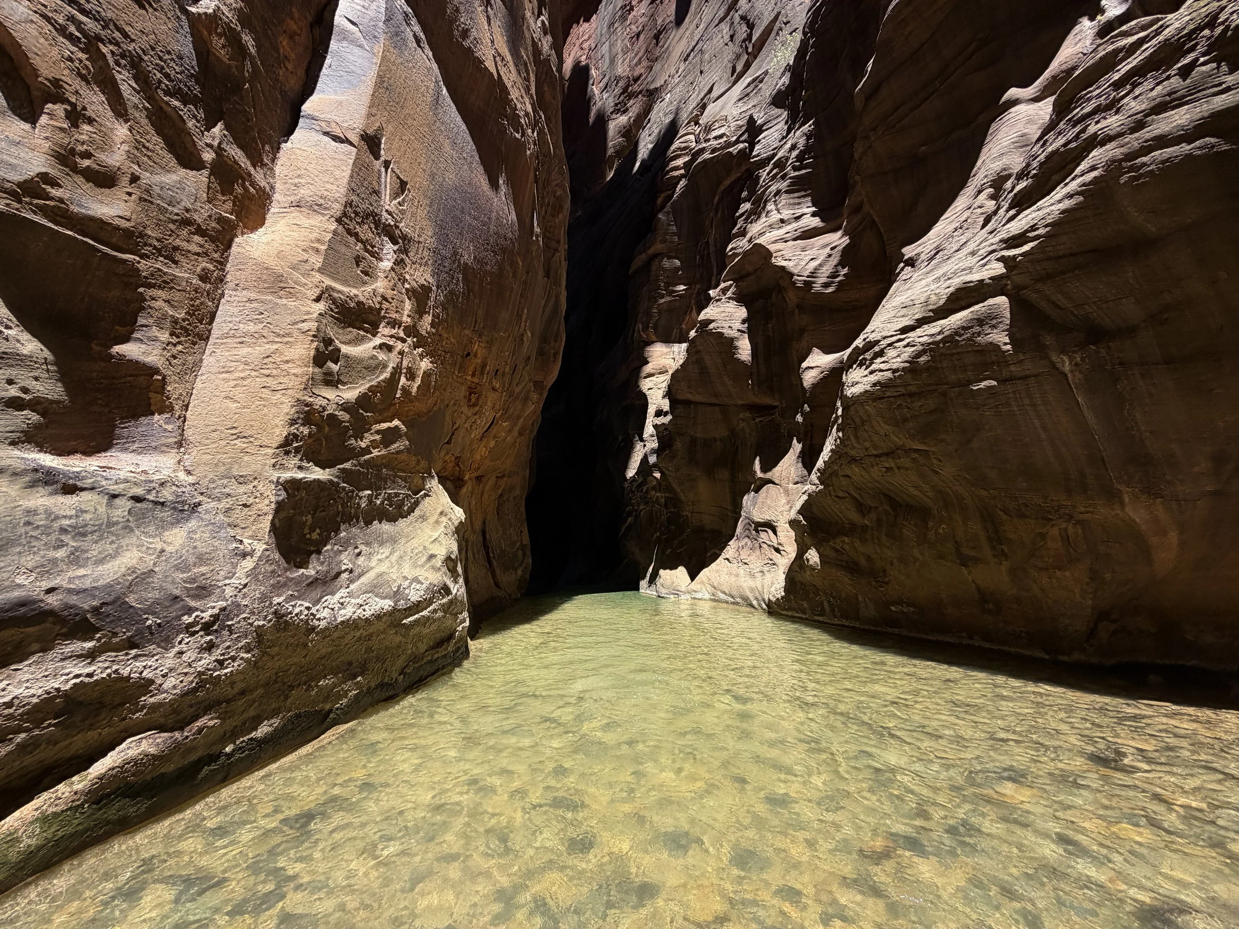 The Chute Narrows Hike Zion National Park Utah