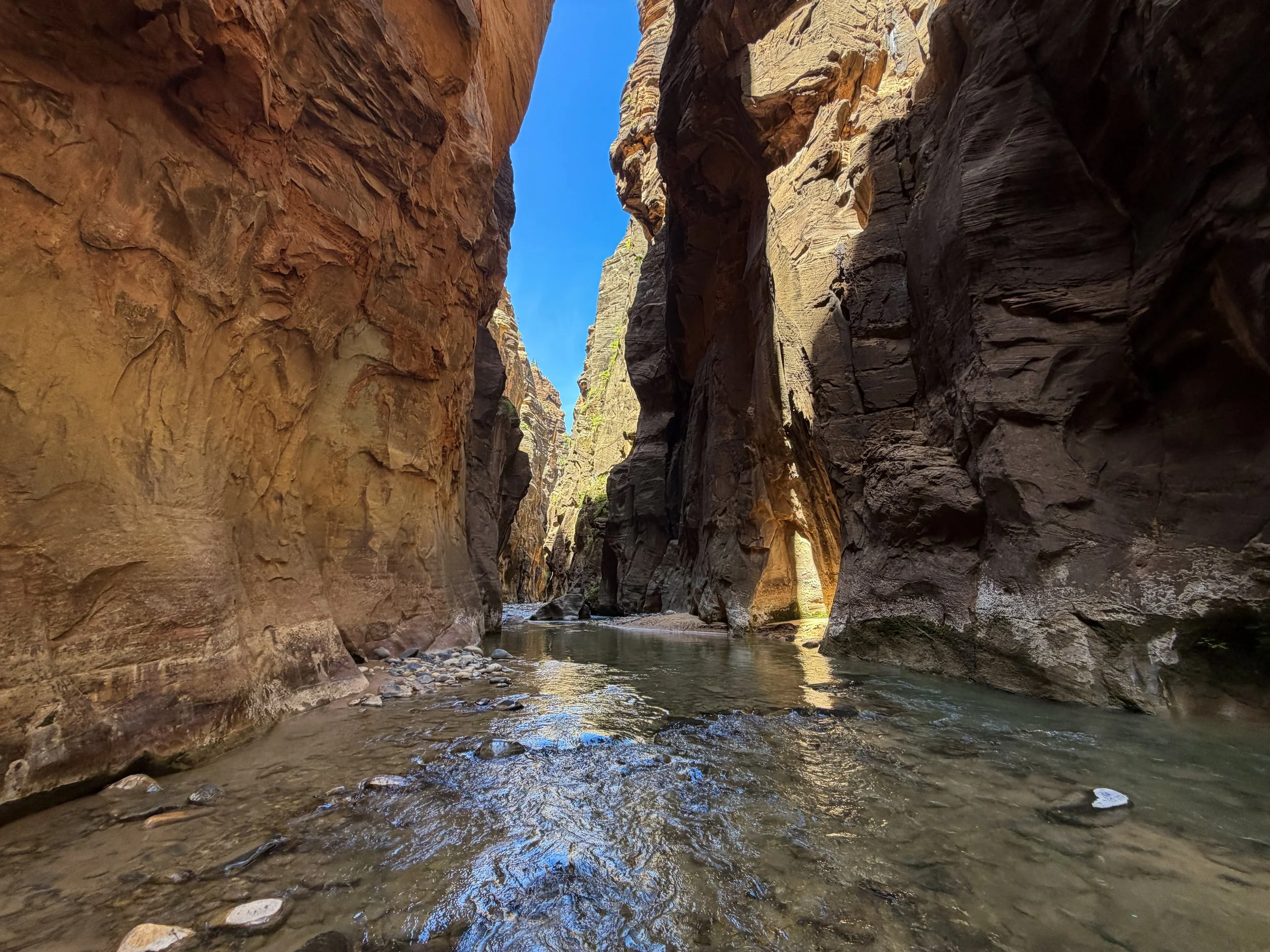 The Narrows Bottom Up to Big Springs Zion National Park Utah