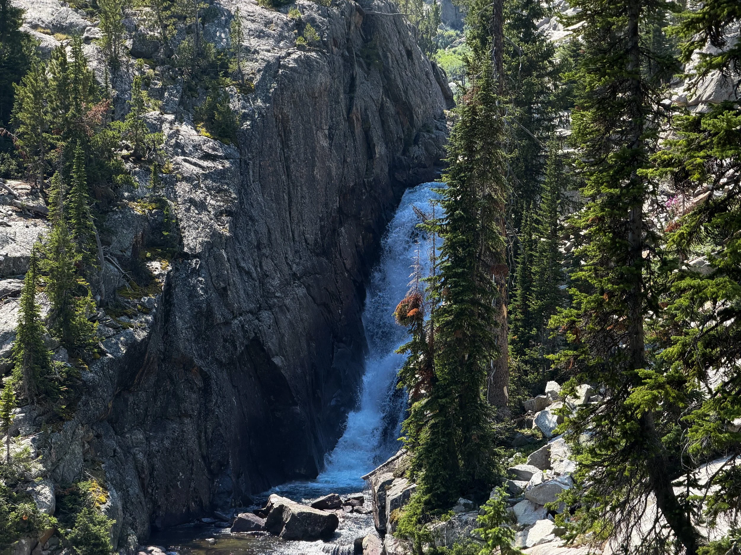 Waterfalls The Beaten Path Trail Beartooth Mountains Montana