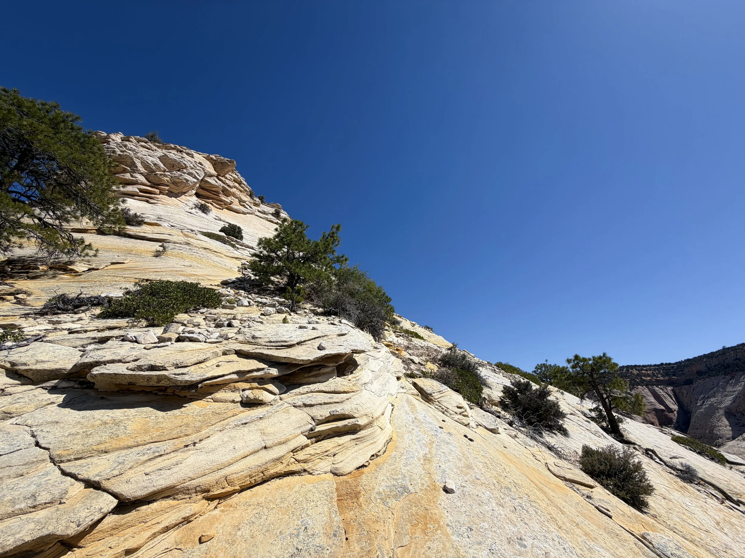 South Ariel Peak Climb Zion National Park Utah