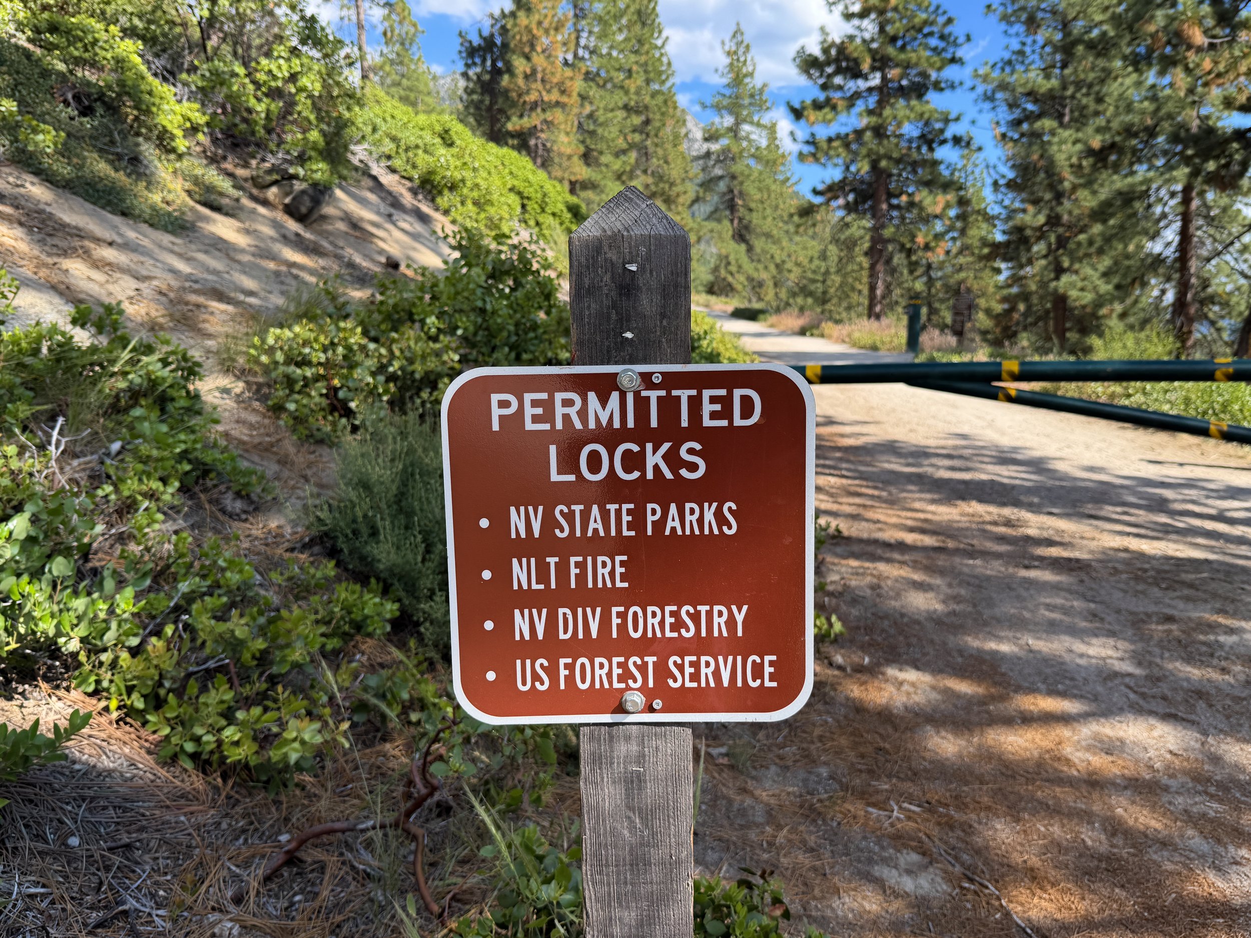 Monkey Rock Trail Lake Tahoe Nevada