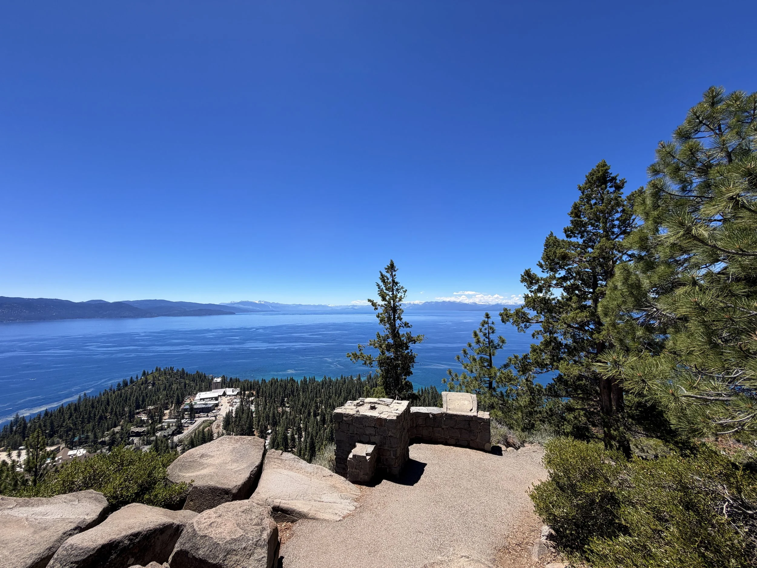 Stateline Fire Lookout Trail Lake Tahoe California