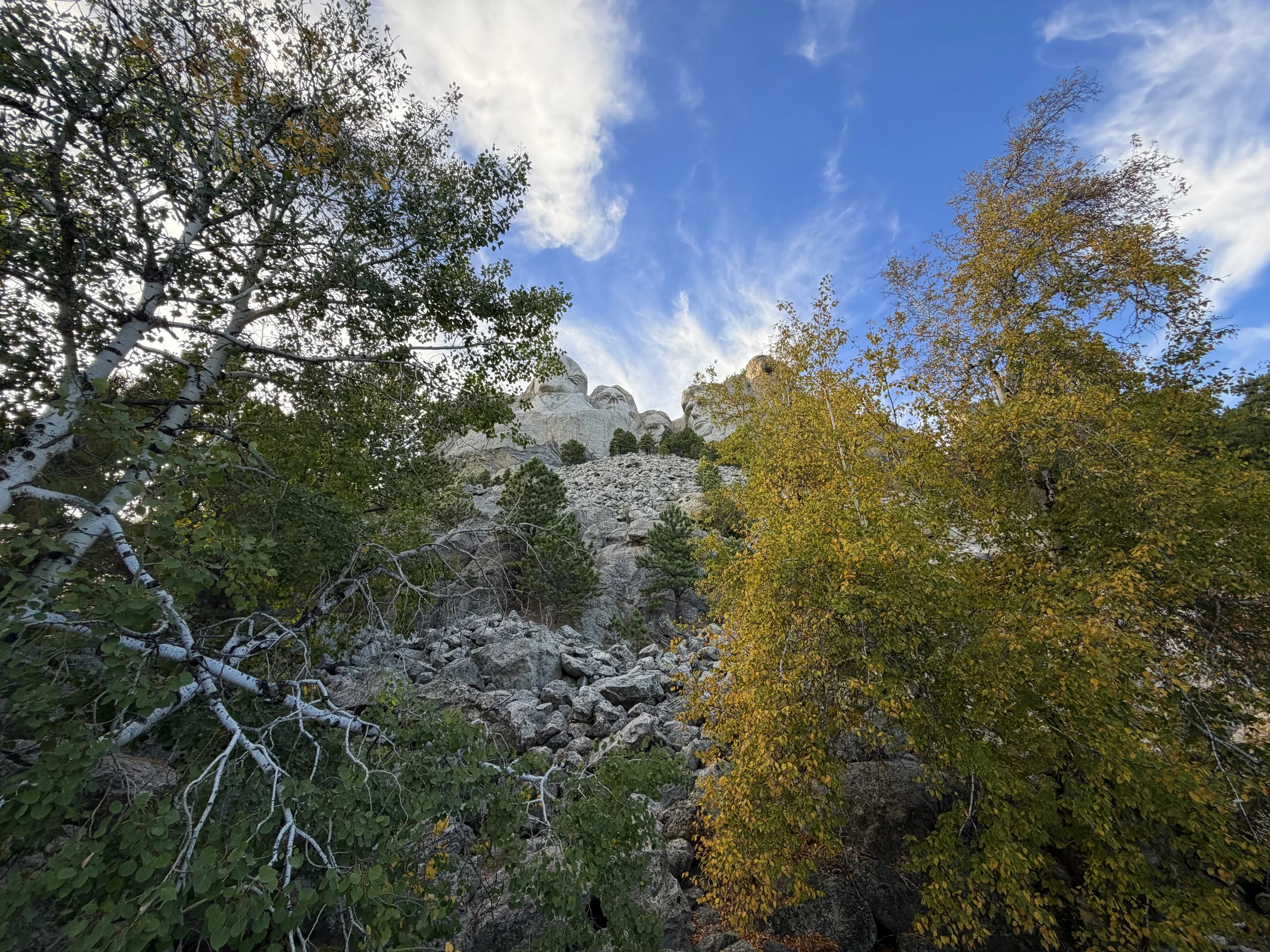 Talus Terrace Presidential Trail Mount Rushmore National Memorial Black Hills South Dakota