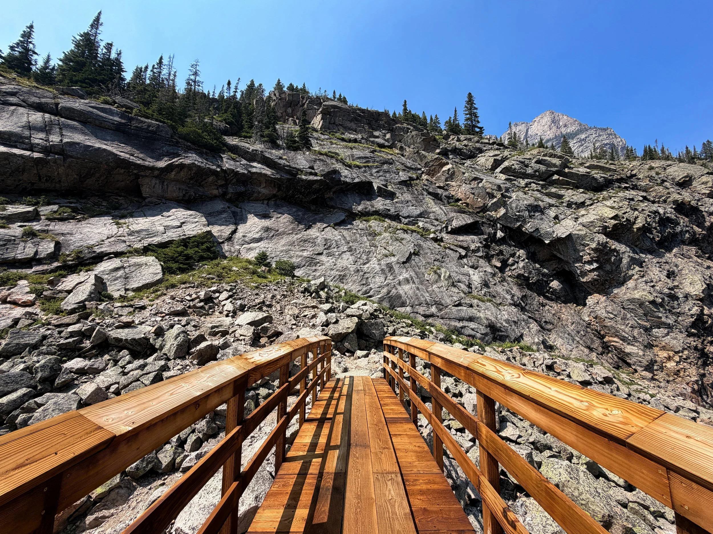 Rimrock Lake Bridge East Rosebud Trail The Beaten Path Beartooth Mountains Montana