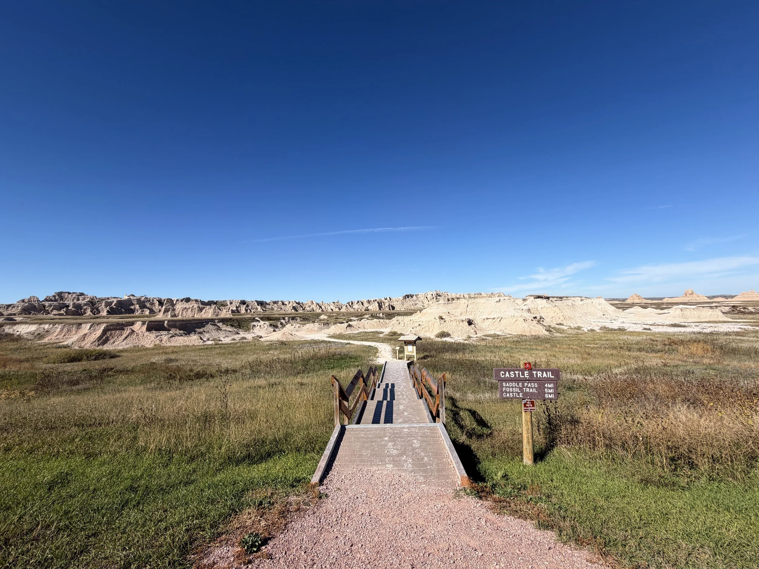 Castle Trailhead Badlands National Park South Dakota