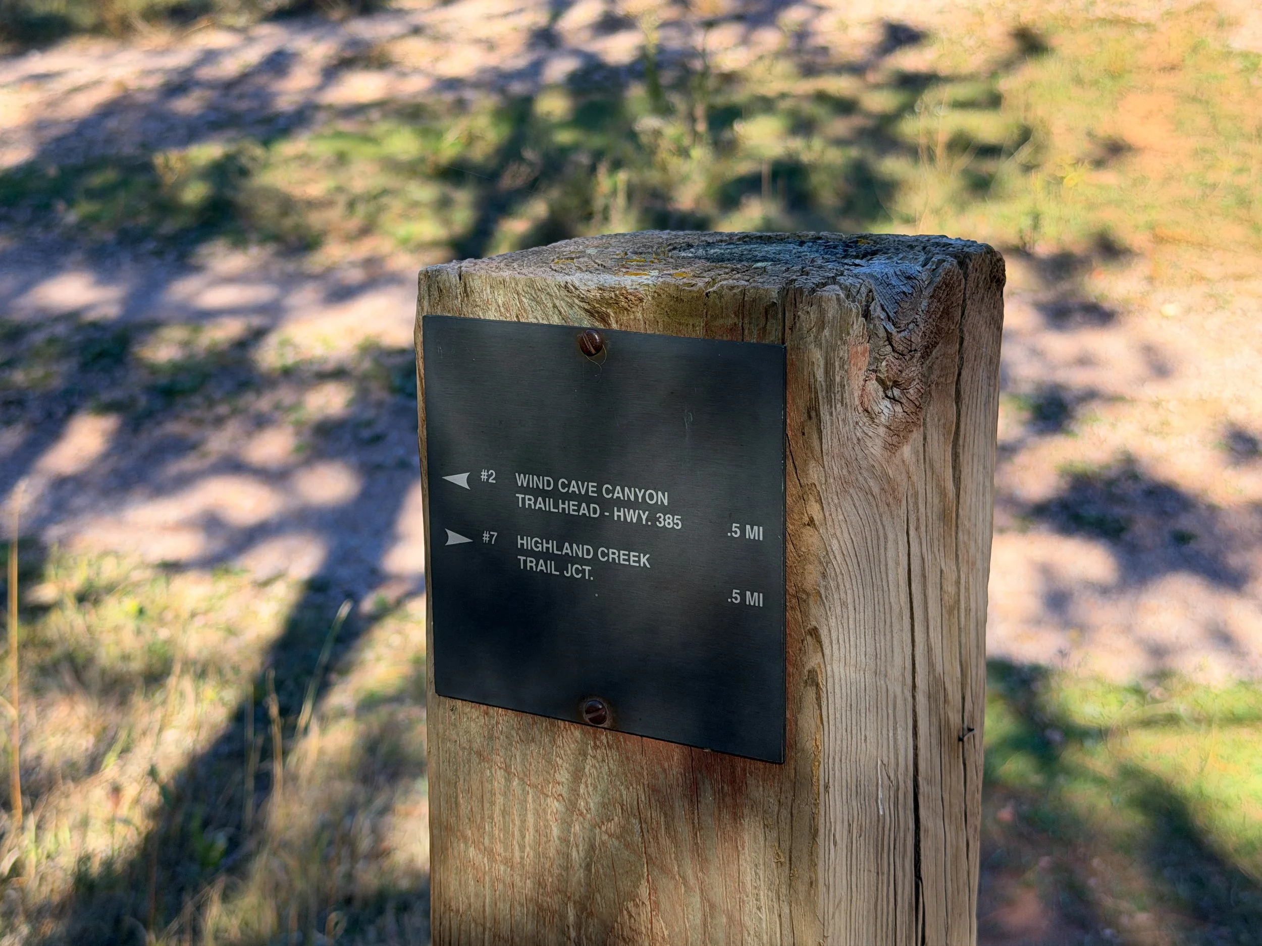 East Bison Flats Trail to Wind Cave Canyon Wind Cave National Park South Dakota