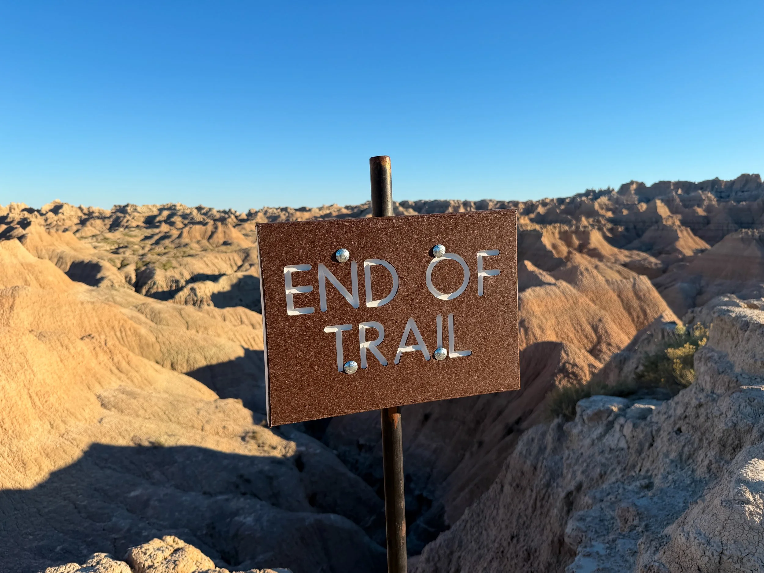 End of Door Trail Badlands National Park South Dakota