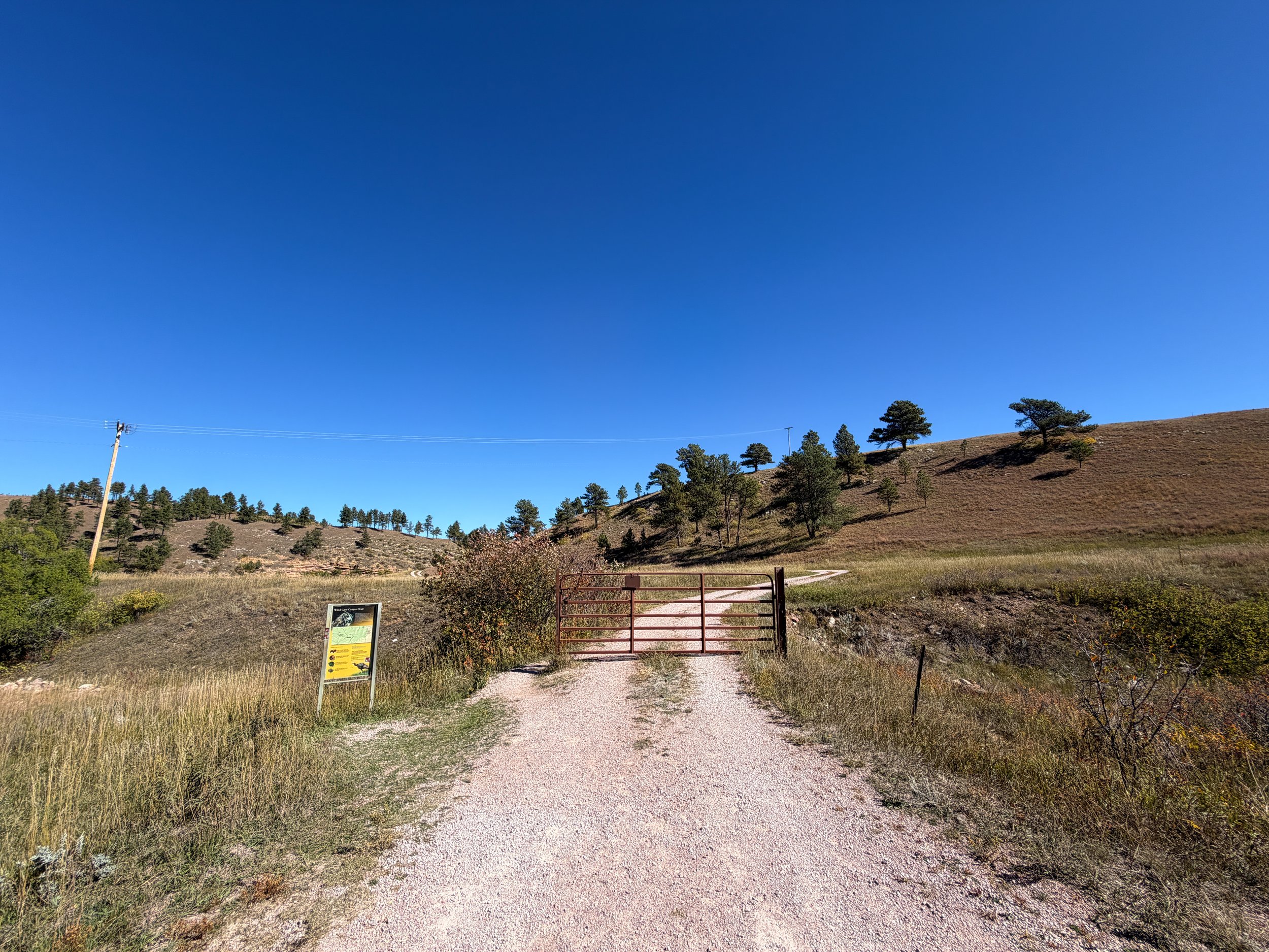 Wind Cave Canyon Trailhead Wind Cave National Park South Dakota