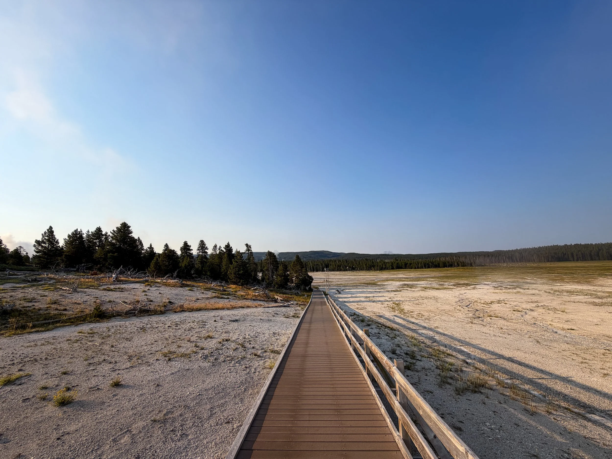 Fountain Paint Pot Trail Yellowstone National Park Wyoming