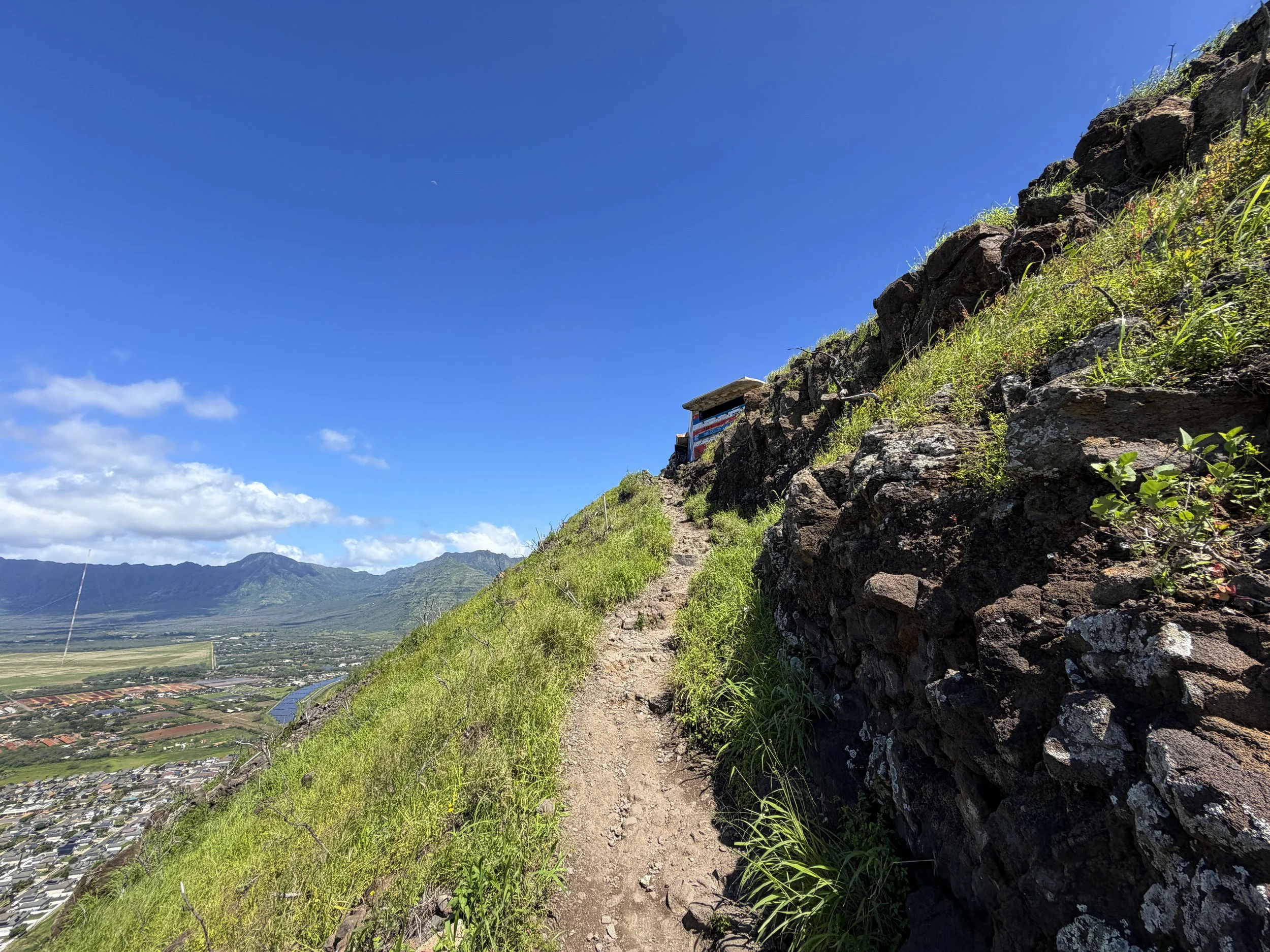 Puu O Hulu Trail Pillboxes Oahu Hawaii