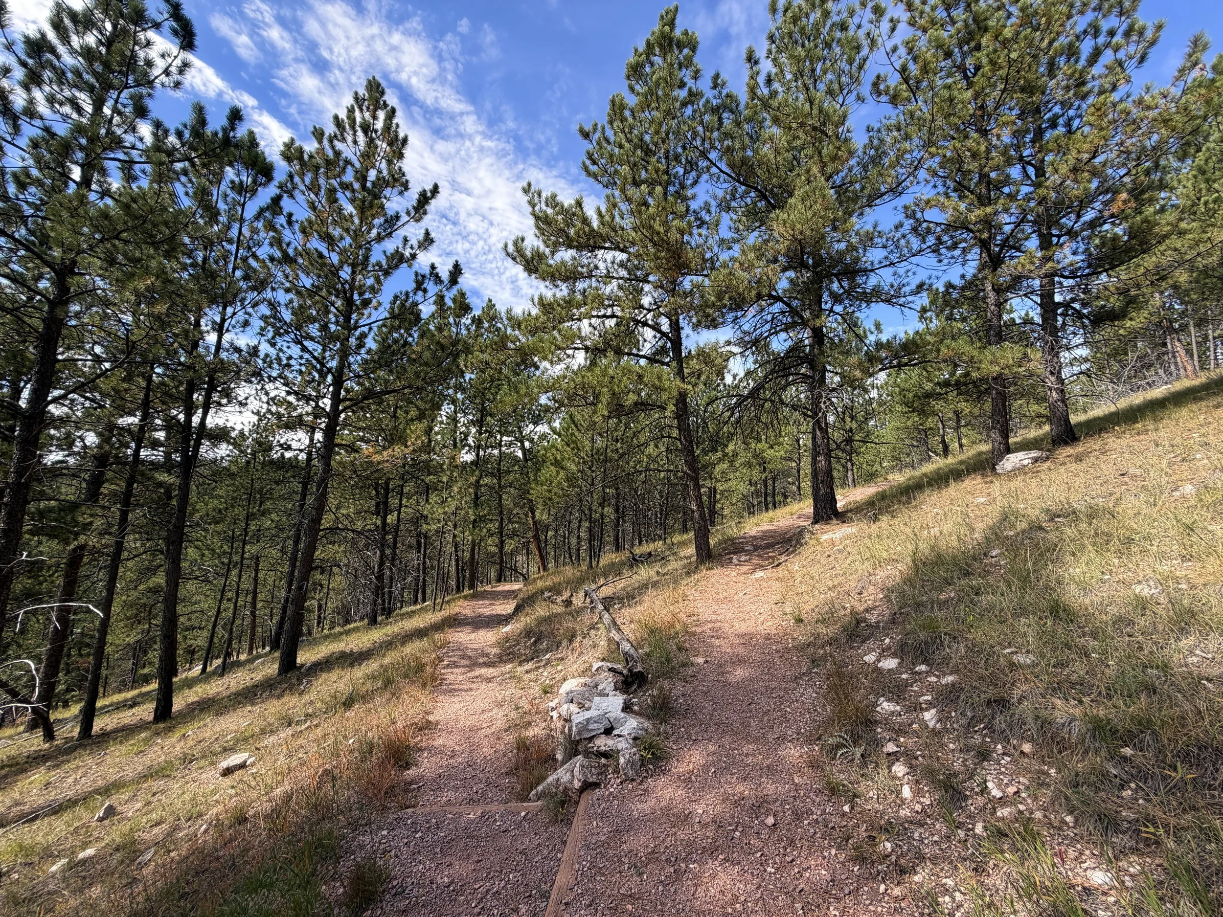 Canyons Trail Switchbacks Jewel Cave National Monument Black Hills South Dakota
