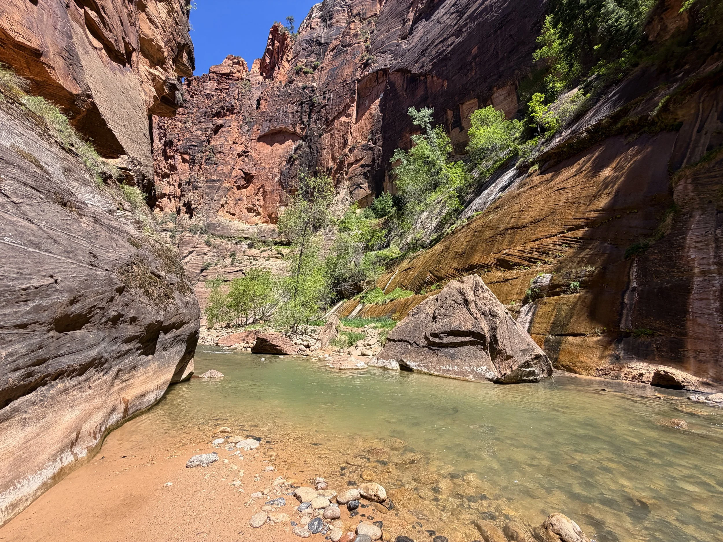 Narrows Hike Zion National Park Utah