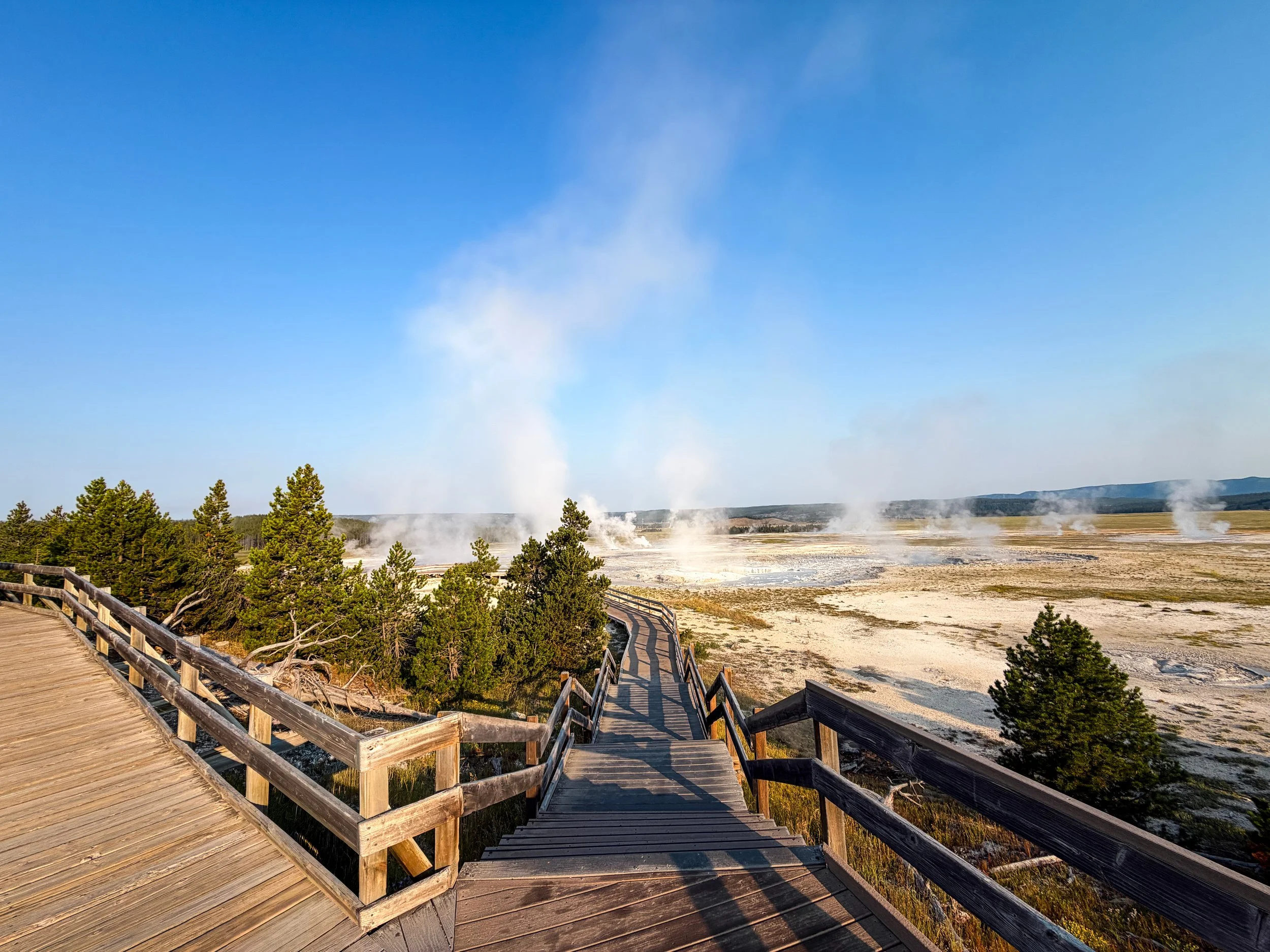 Fountain Paint Pot Trail Yellowstone National Park Wyoming