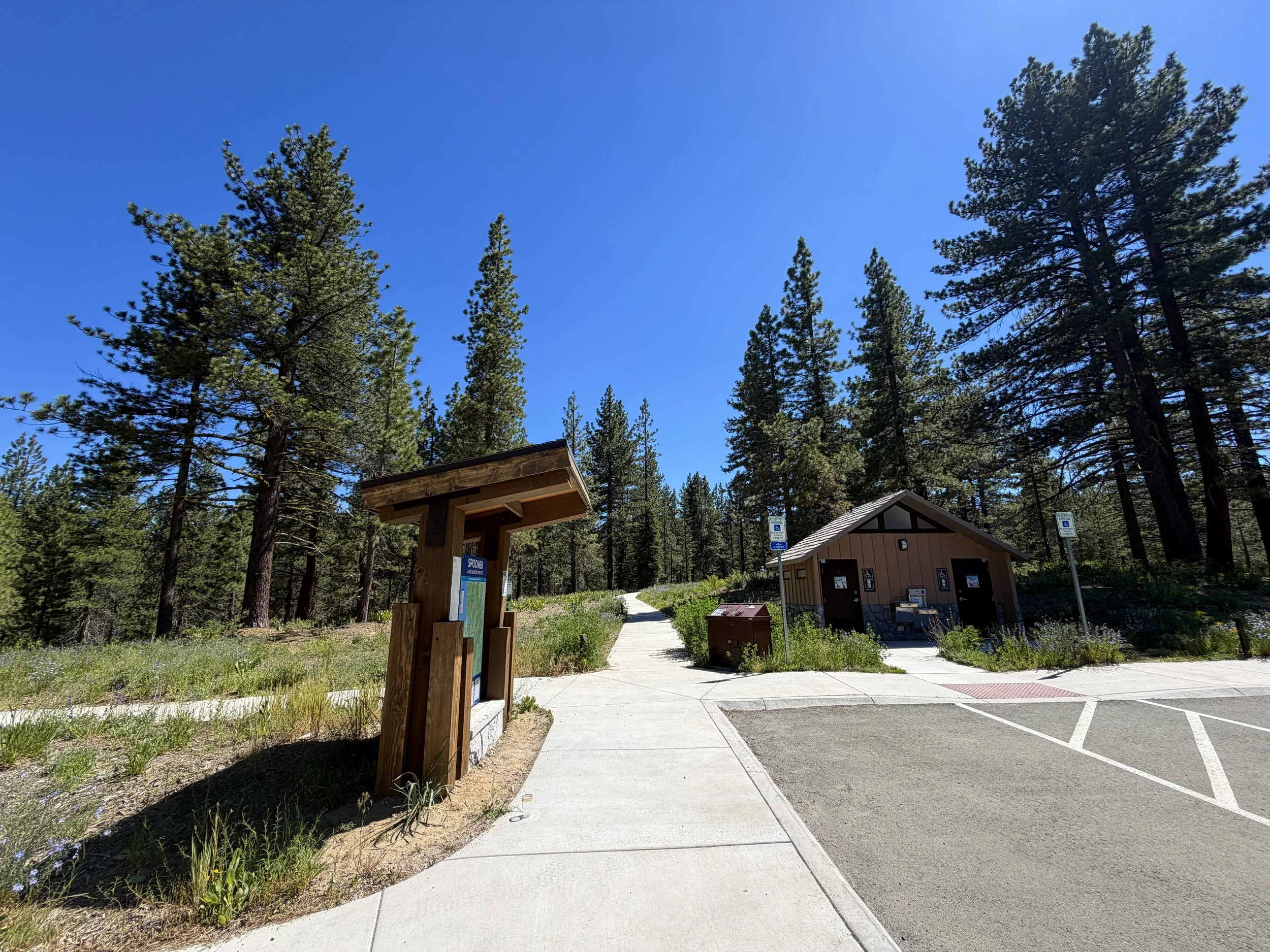 Spooner Lake Trailhead Lake Tahoe Nevada