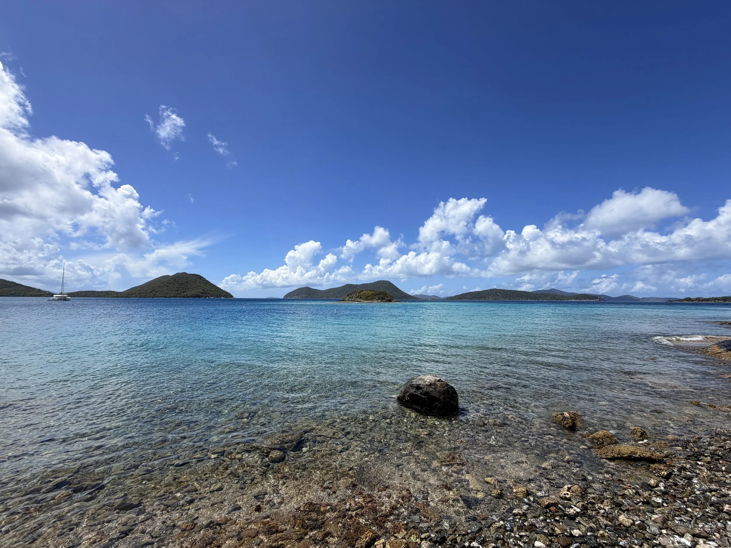 Leinster Bay Trail Swimming to Watermelon Cay Virgin Islands National Park