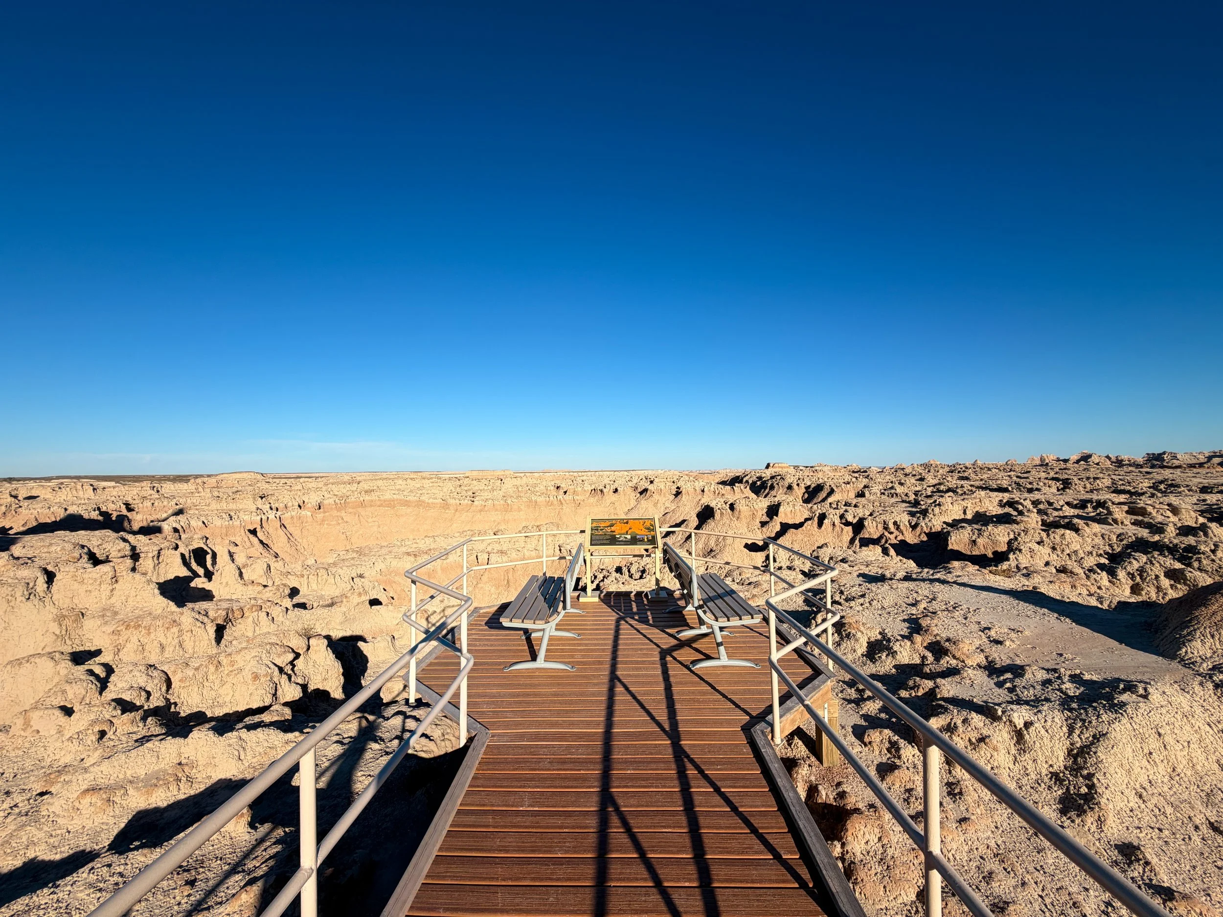 Door Trail Boardwalk Badlands National Park South Dakota