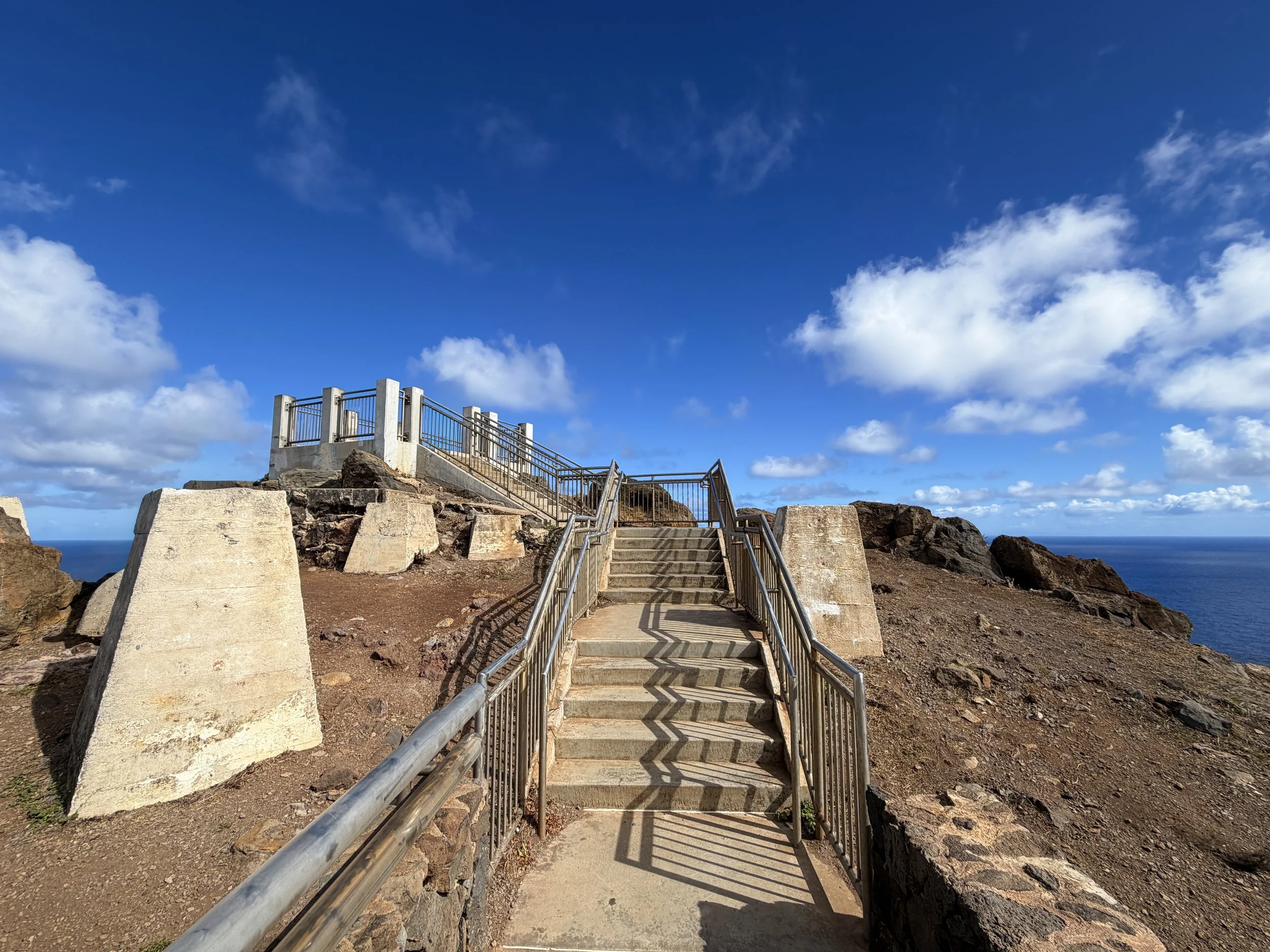 Makapuu Point Lighthouse Lookout Oahu Hawaii
