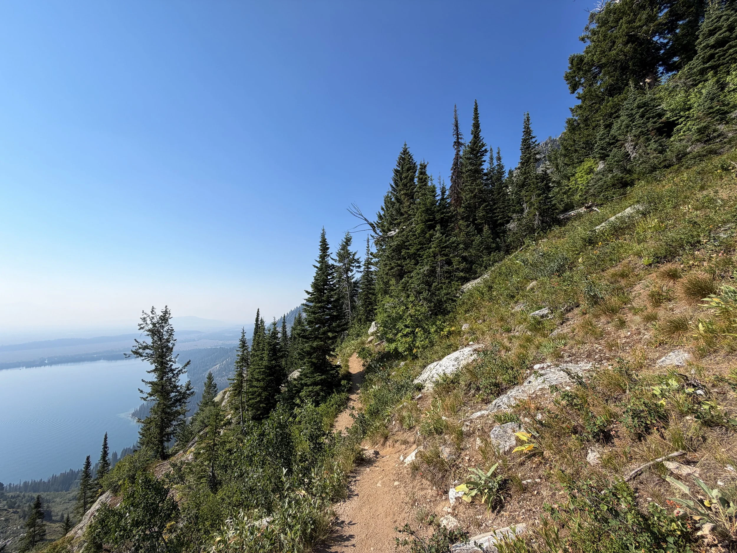 Lake of the Crags Trail via Jenny Lake Grand Teton National Park Wyoming