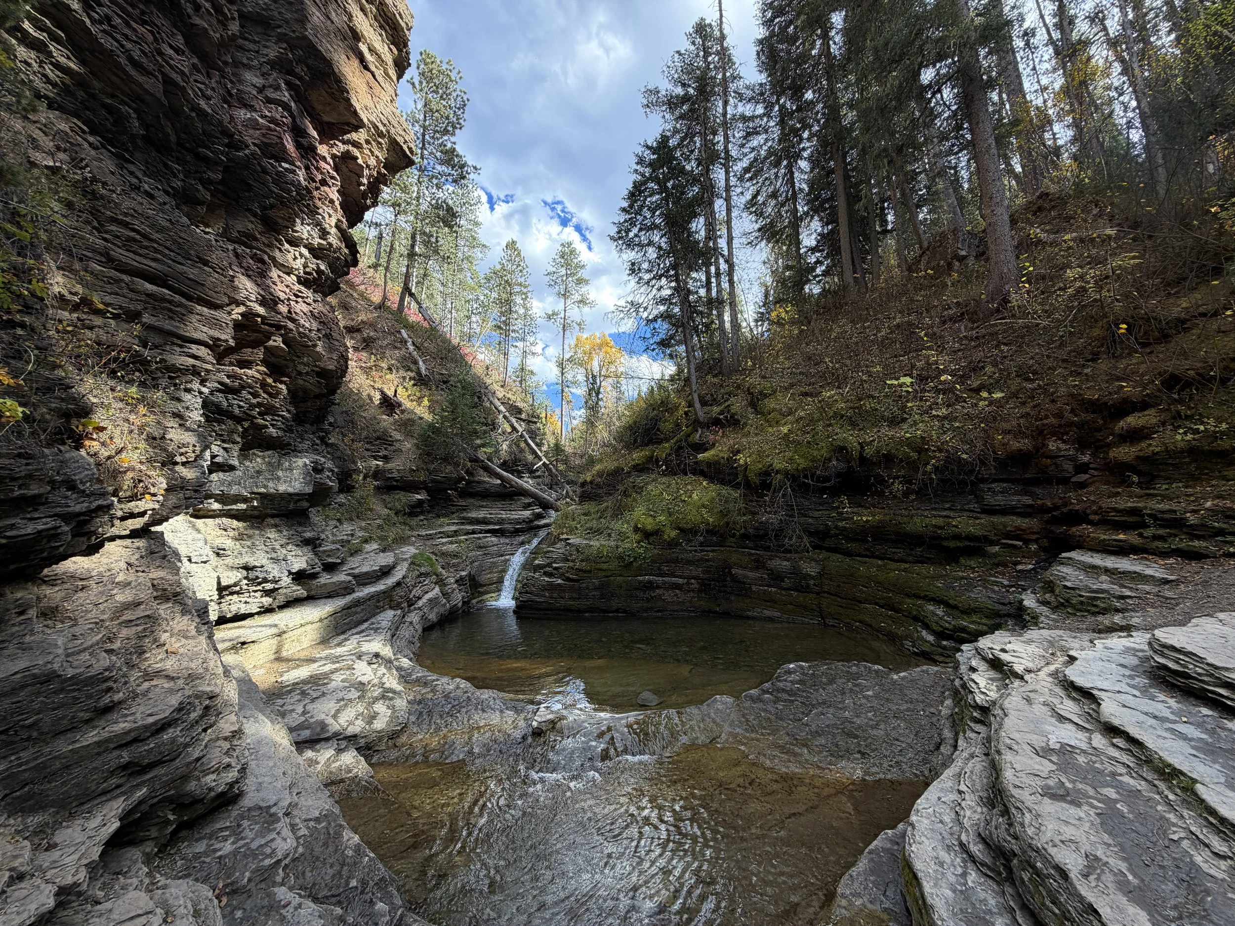 Devils Bathtub Spearfish Canyon Black Hills South Dakota