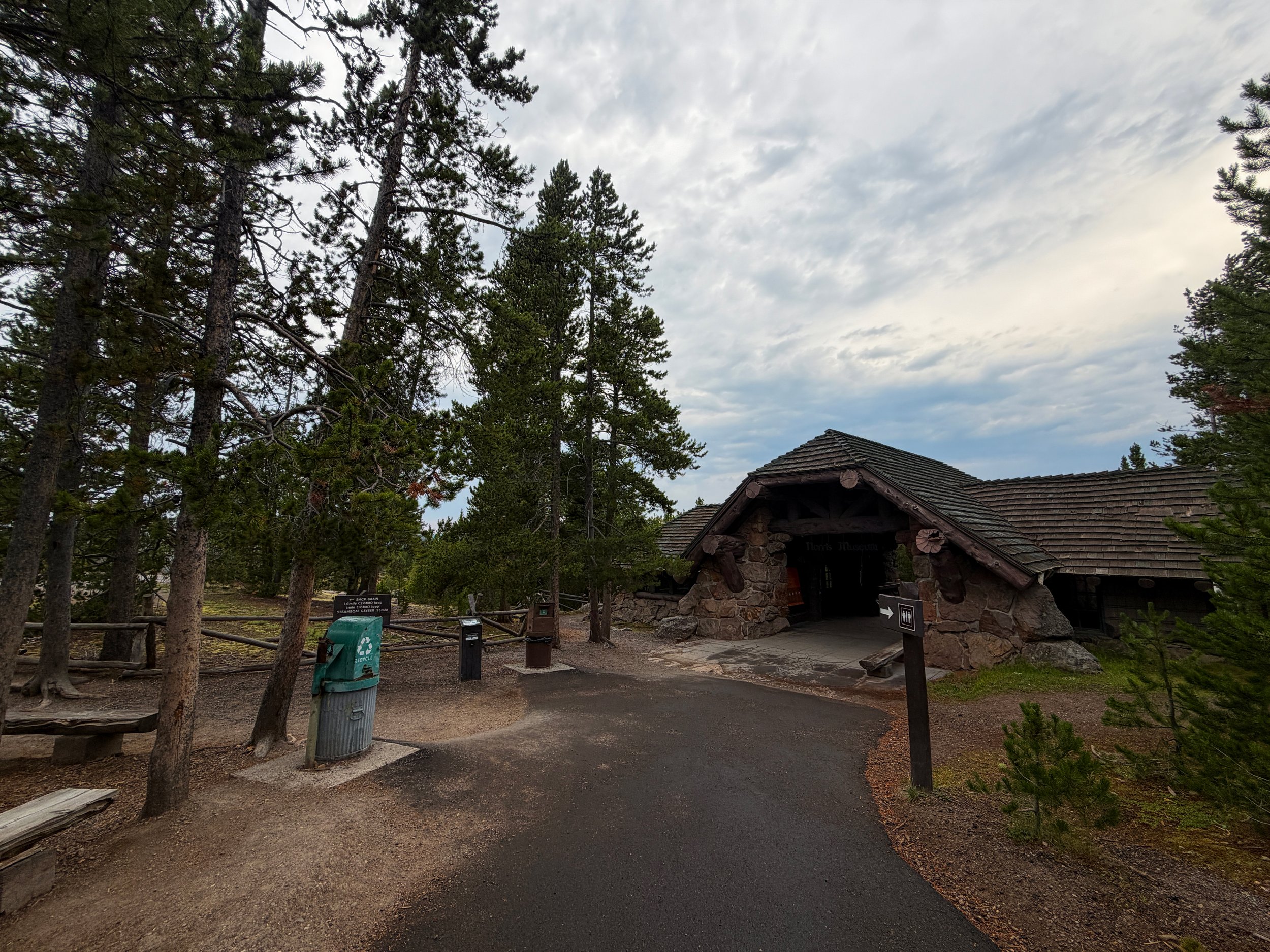 Norris Geyser Basin Museum Yellowstone National Park Wyoming