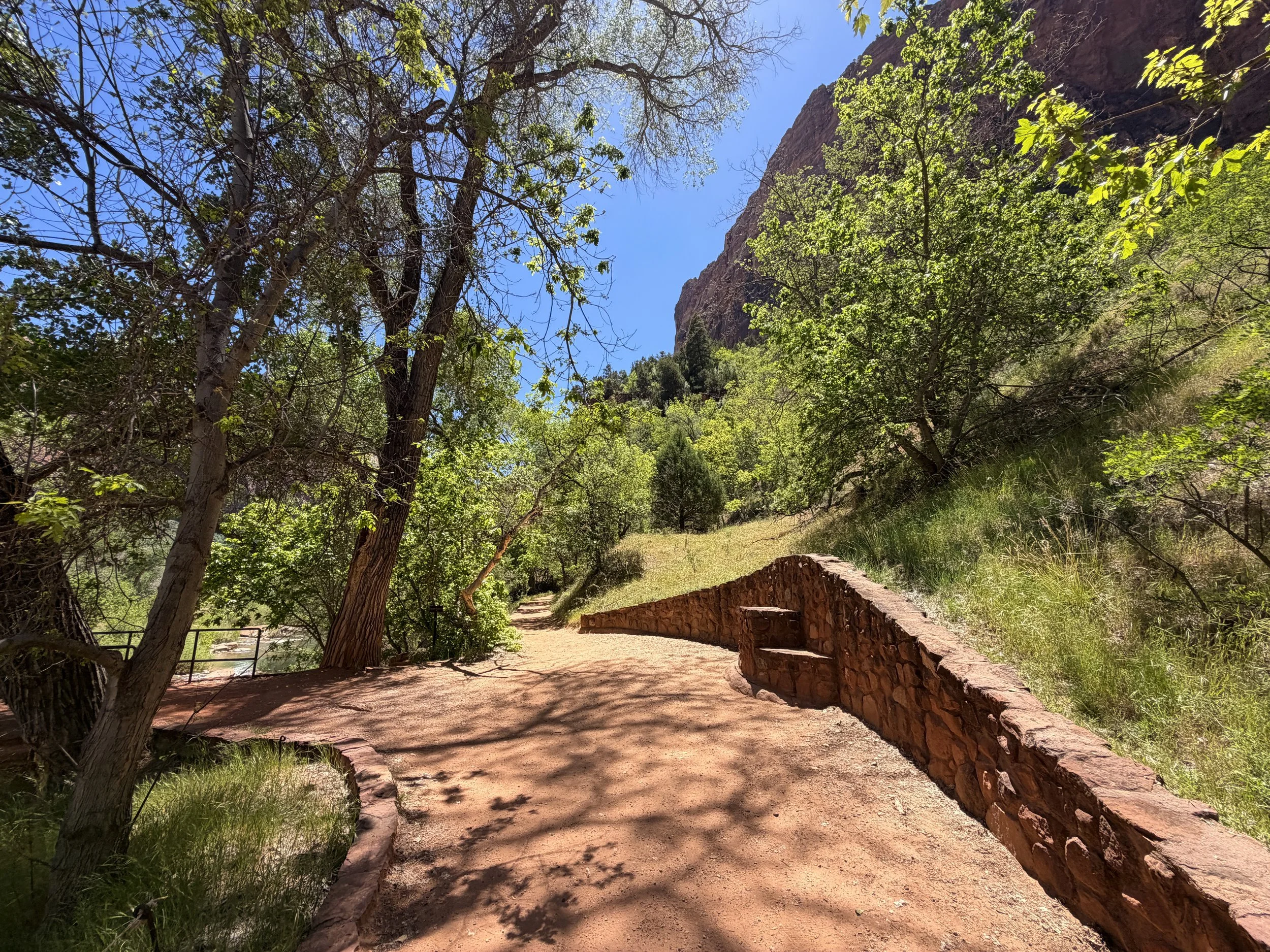 Sand Bench Trail via Emerald Pools Trail Zion National Park Utah