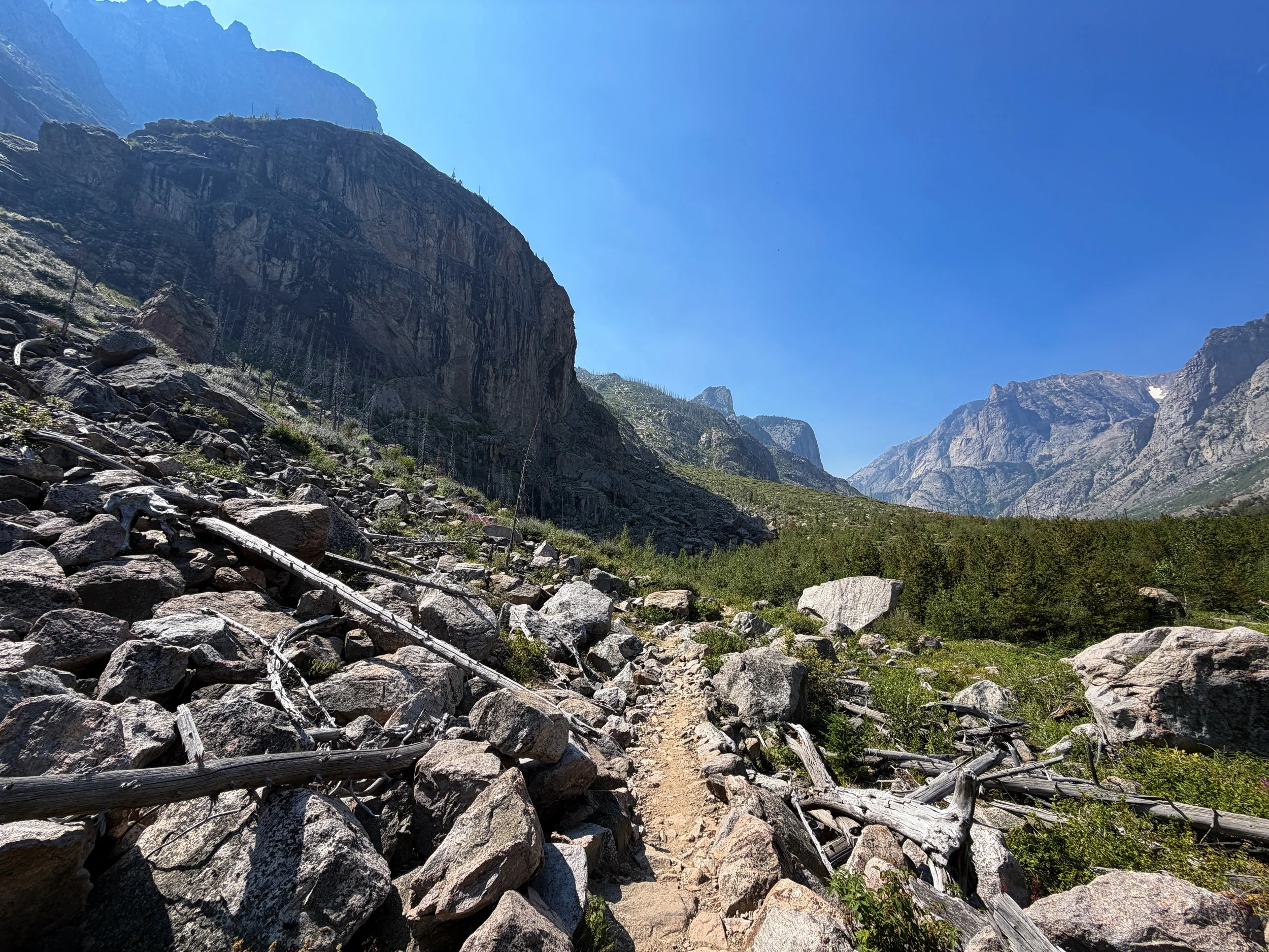 Beaten Path Hike Beartooth Mountains Montana